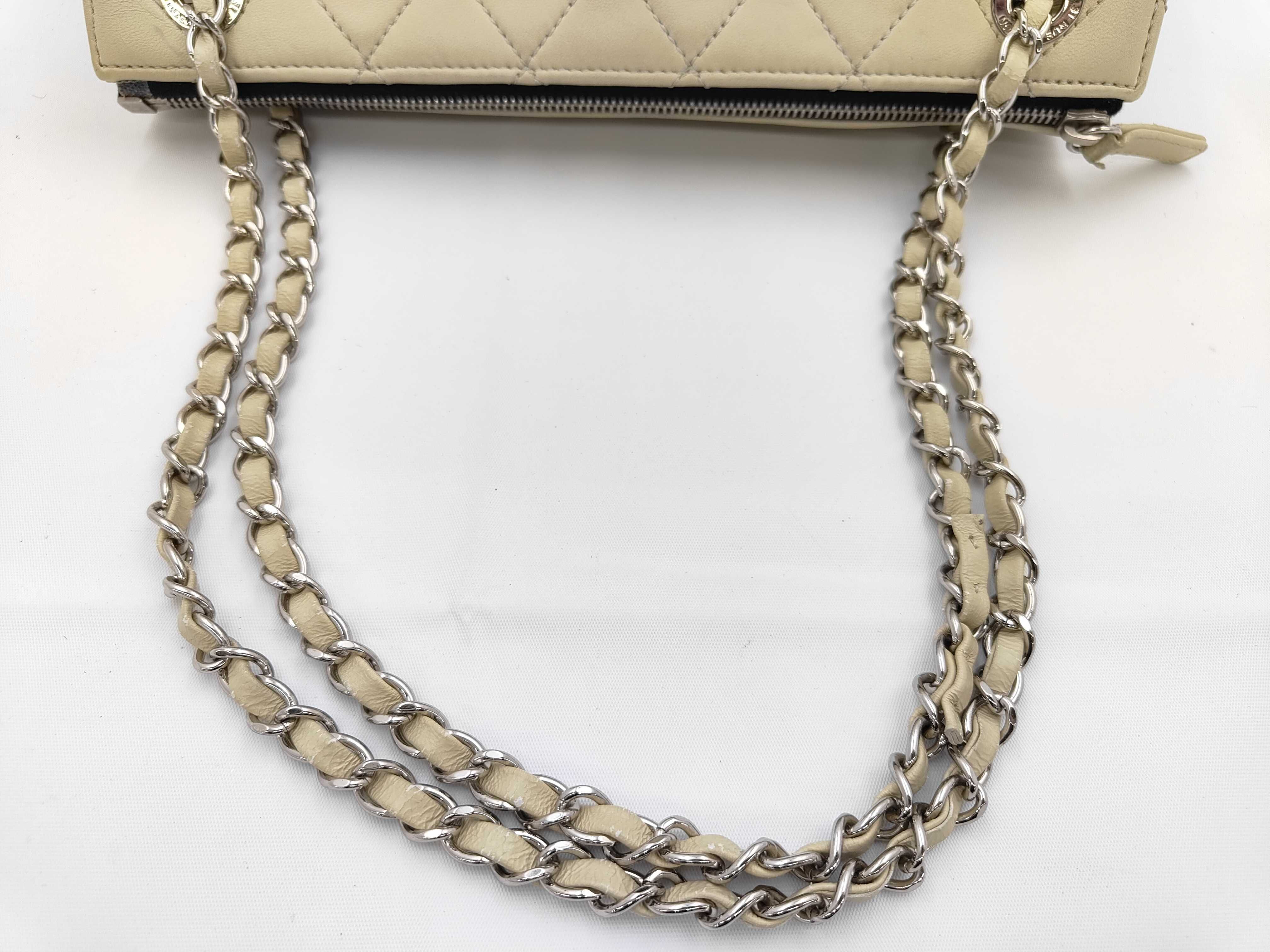 Lambskin Matelassé Gradient Chain Shoulder Bag (Serial No. 14) — view 3