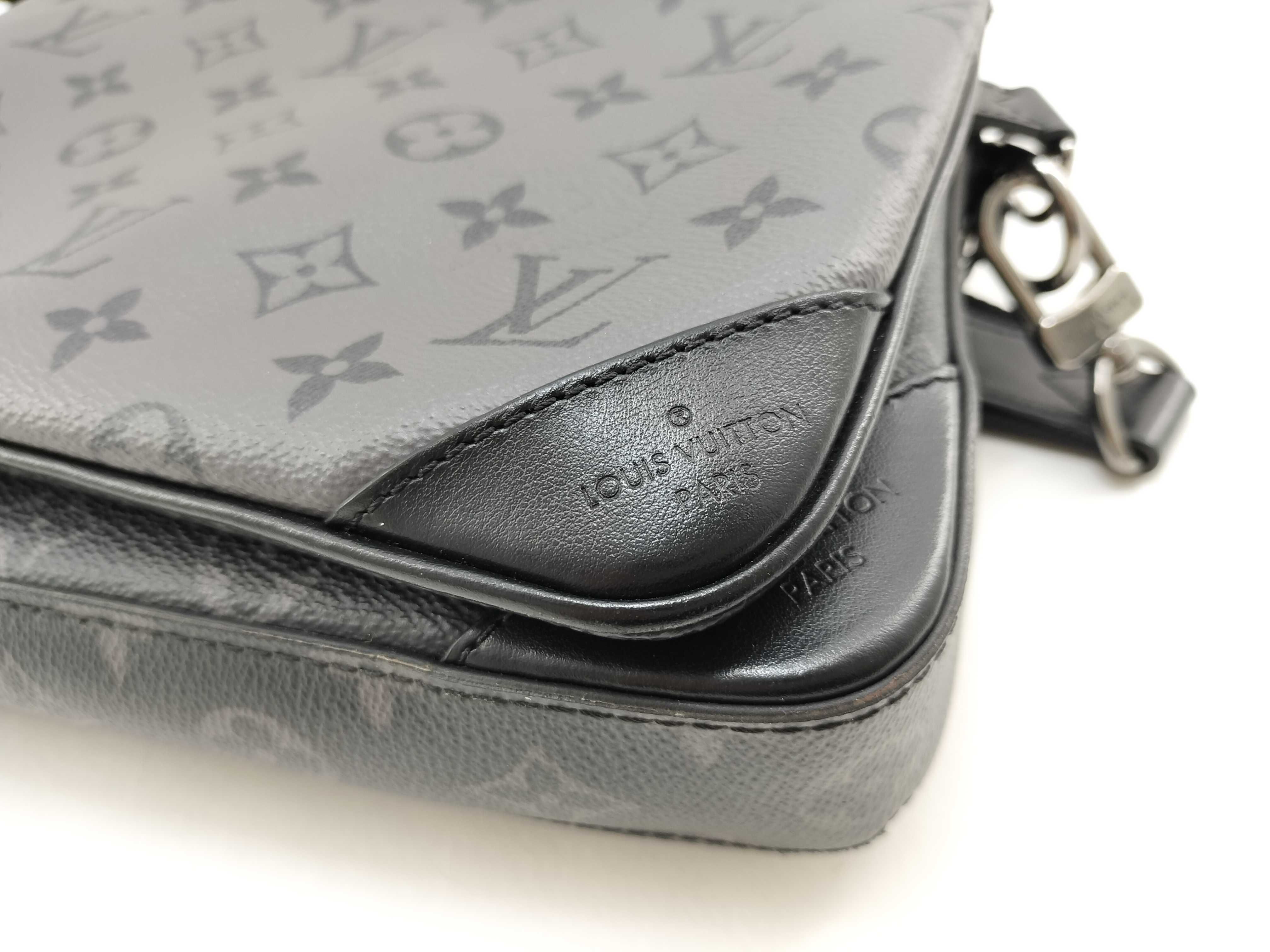 Trio Messenger Monogram Shoulder Bag — view 5