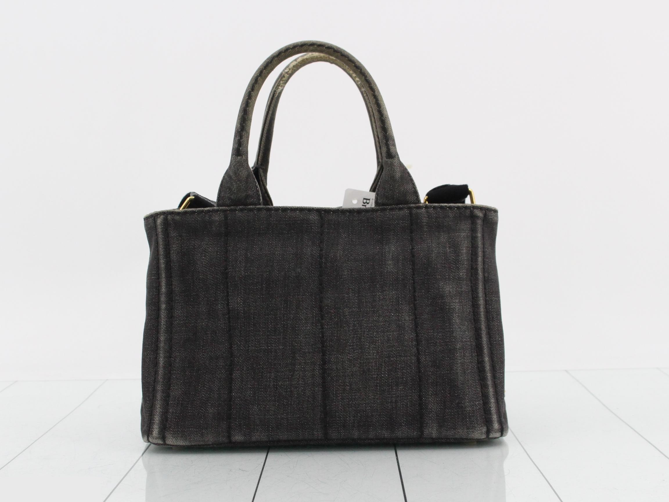 Canapa PM Denim Bag/Handbag (2-Way) — view 2