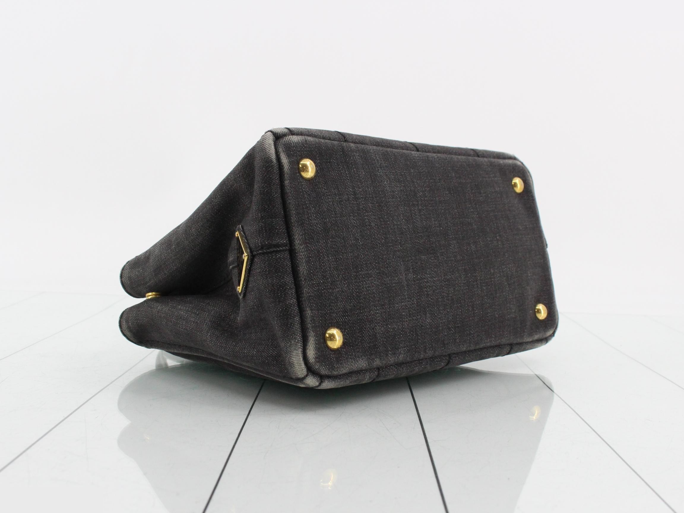 Canapa PM Denim Bag/Handbag (2-Way) — view 5