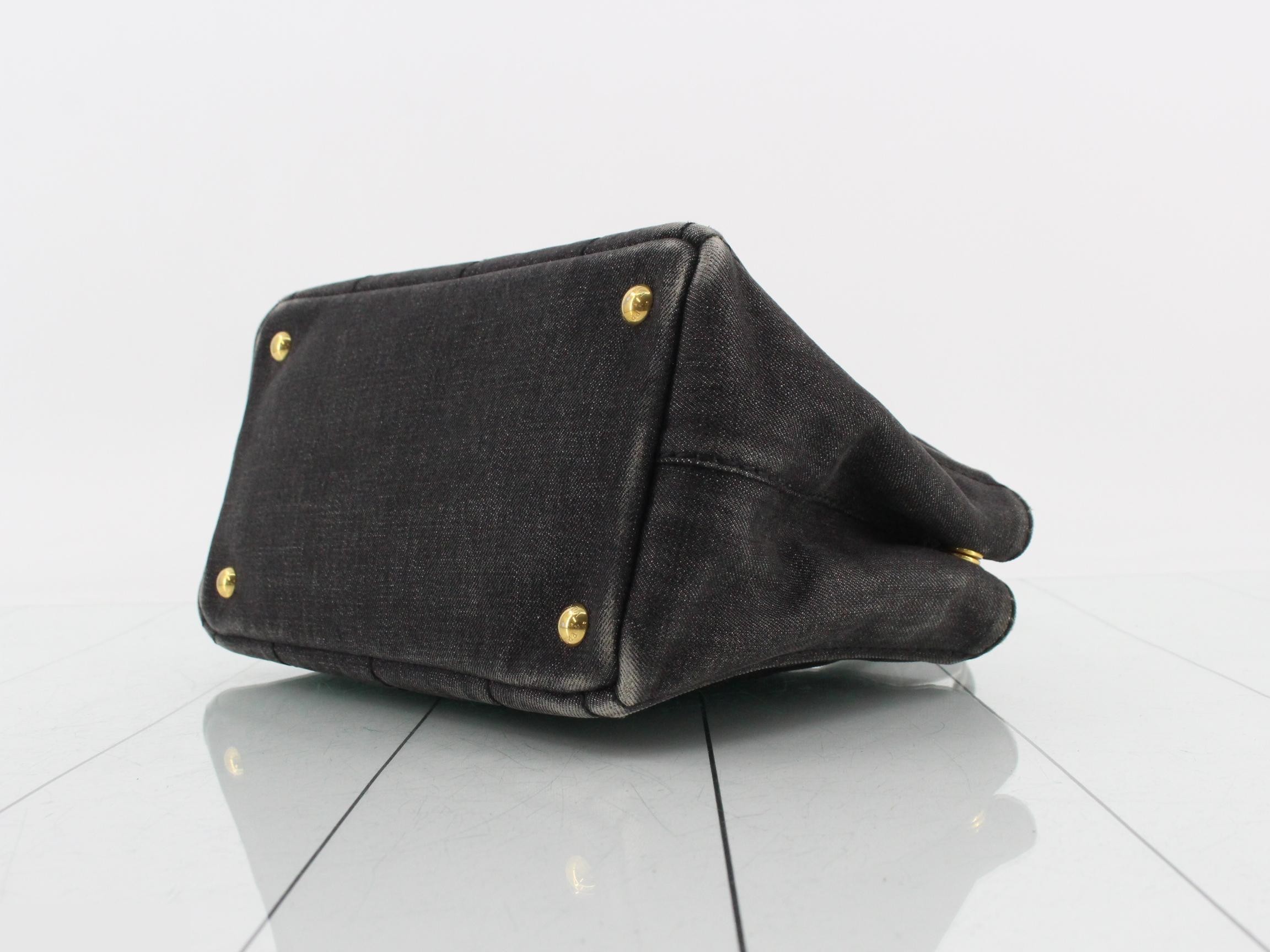 Canapa PM Denim Bag/Handbag (2-Way) — view 6