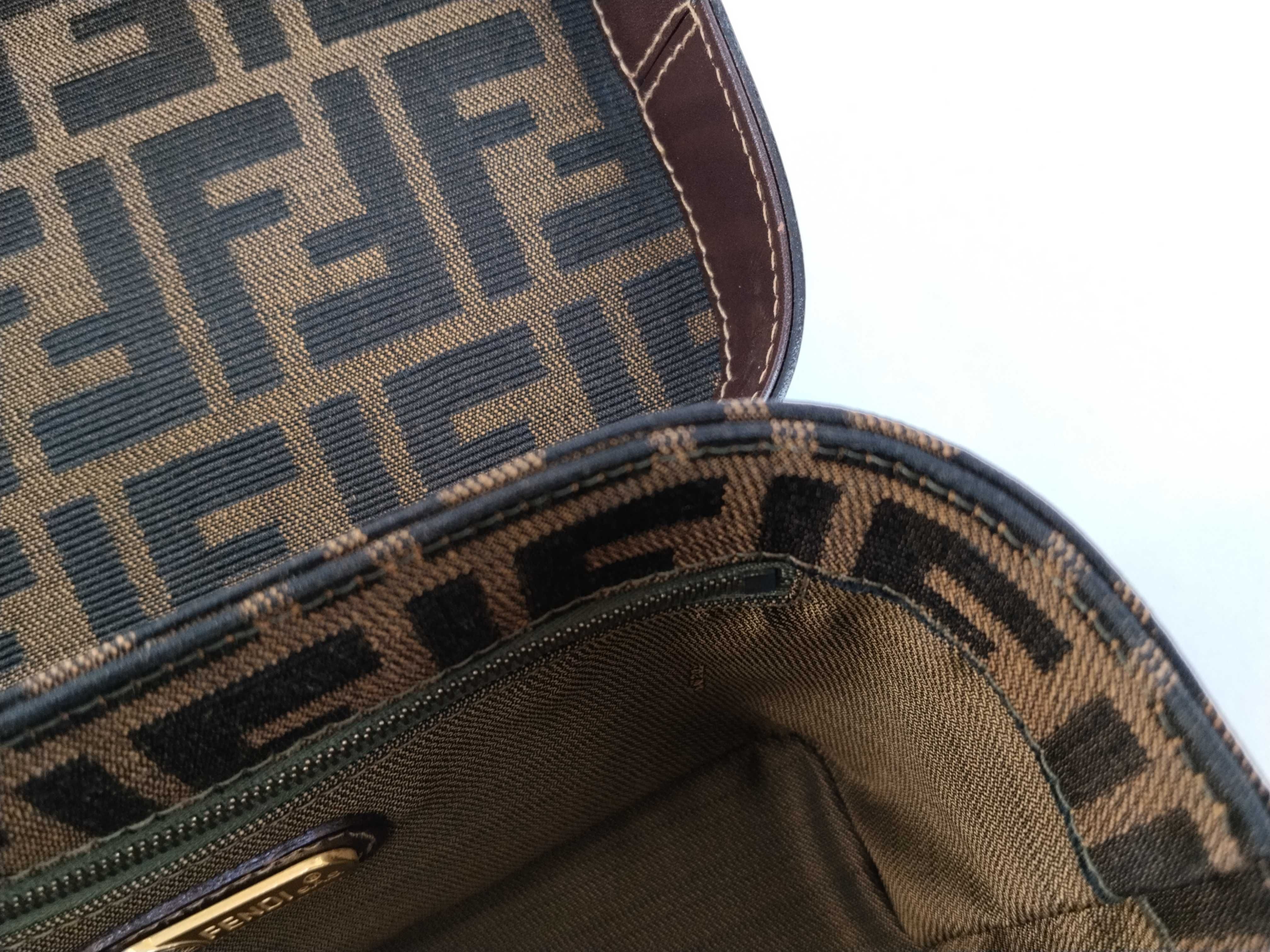 Zucca pattern Fendi 2-way vanity bag handbag Zucca pattern handbag — view 14