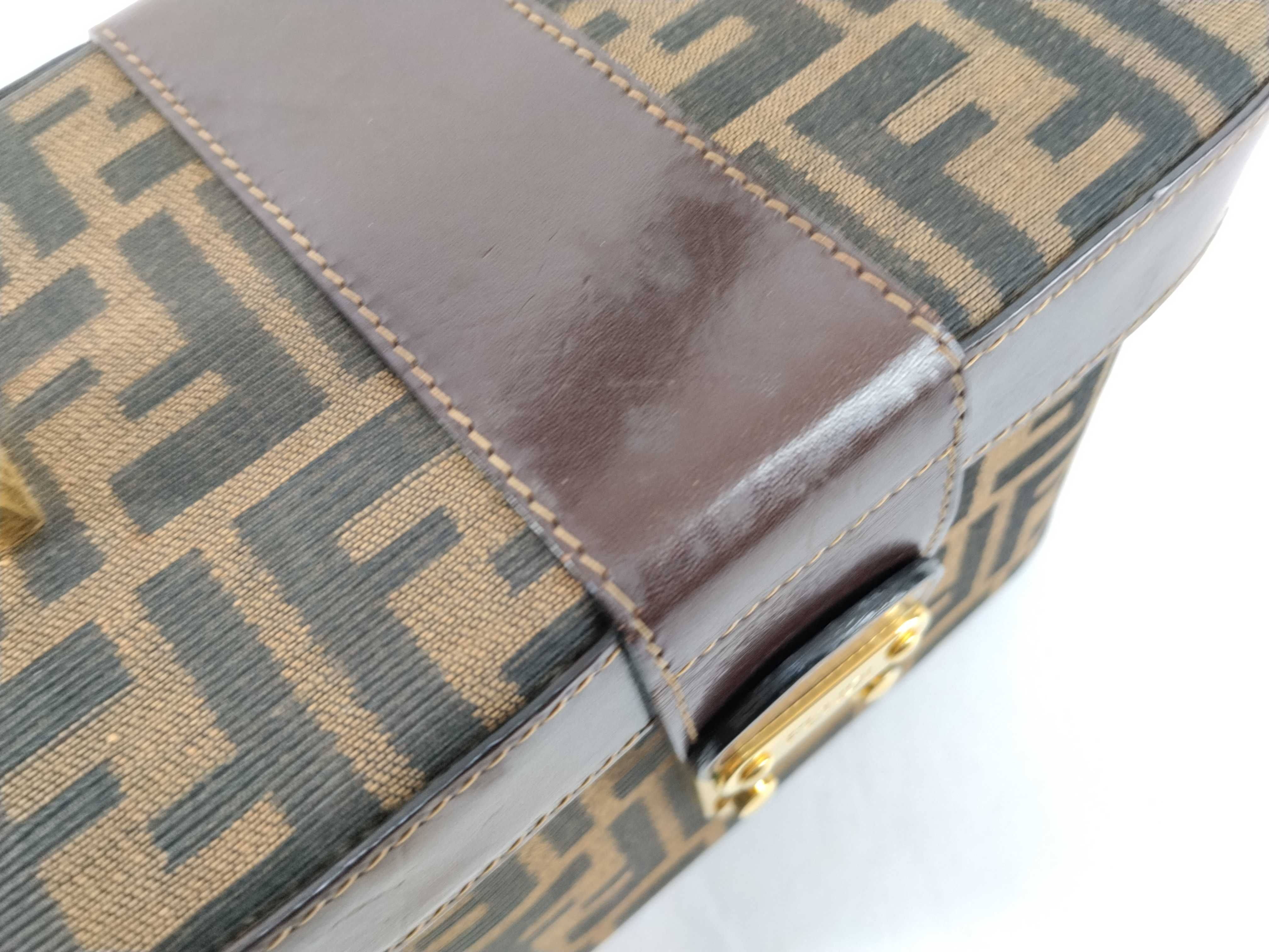 Zucca pattern Fendi 2-way vanity bag handbag Zucca pattern handbag — view 15