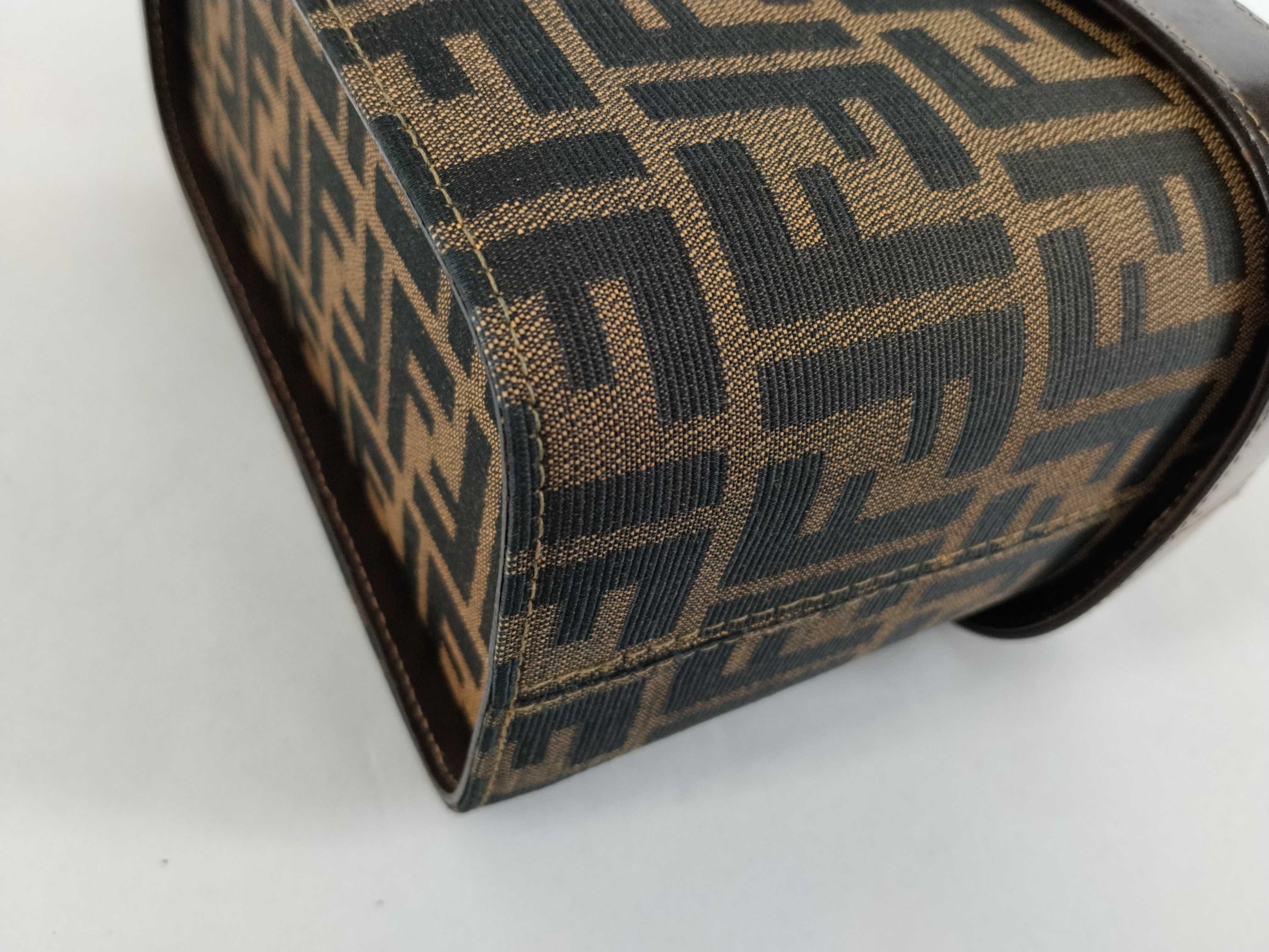 Zucca pattern Fendi 2-way vanity bag handbag Zucca pattern handbag — view 6