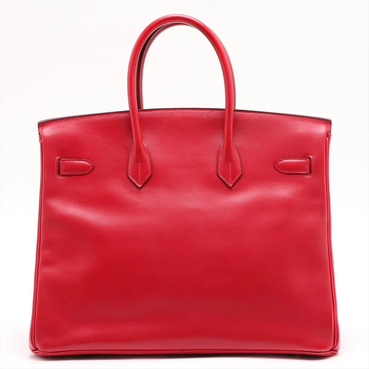 [Individually packaged] Hermes Birkin 35 Letournée Box Calf Rouge Vif Gold Hardware Y: 1995 — view 2