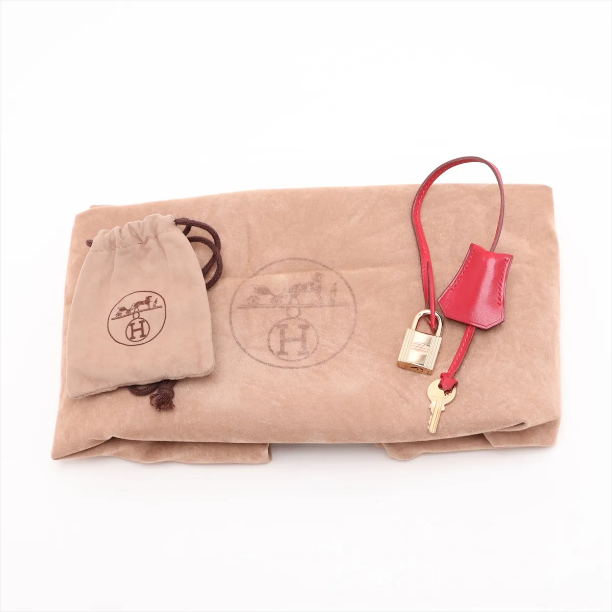 [Individually packaged] Hermes Birkin 35 Letournée Box Calf Rouge Vif Gold Hardware Y: 1995 — view 11