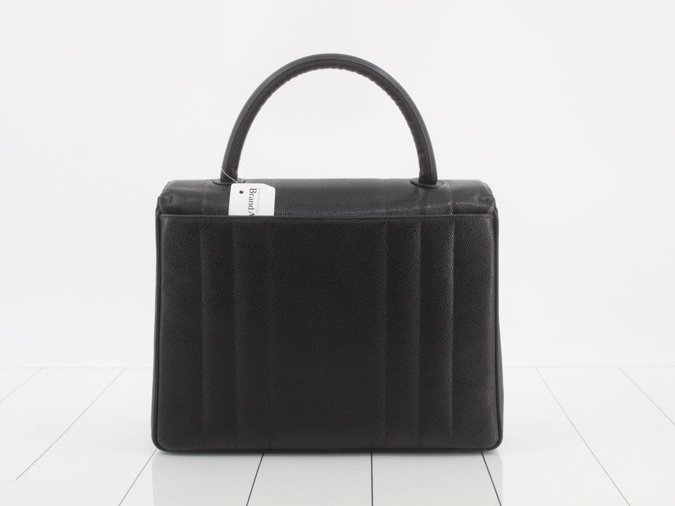 Mademoiselle Caviar Skin Handbag — view 2
