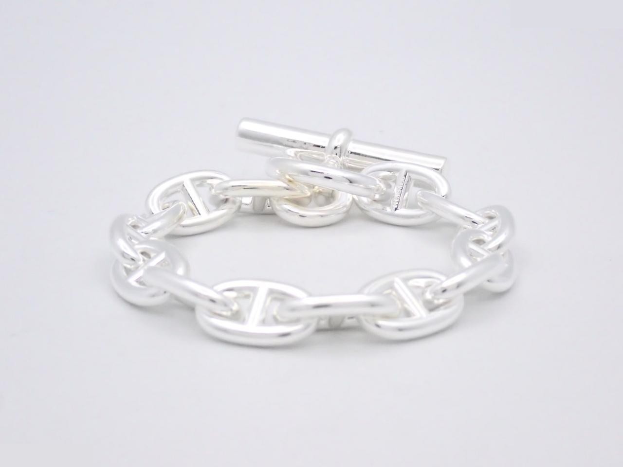 Chaine d'Ancre bracelet, MM size, 14 links, 925 sterling silver, 52.2g — view 2