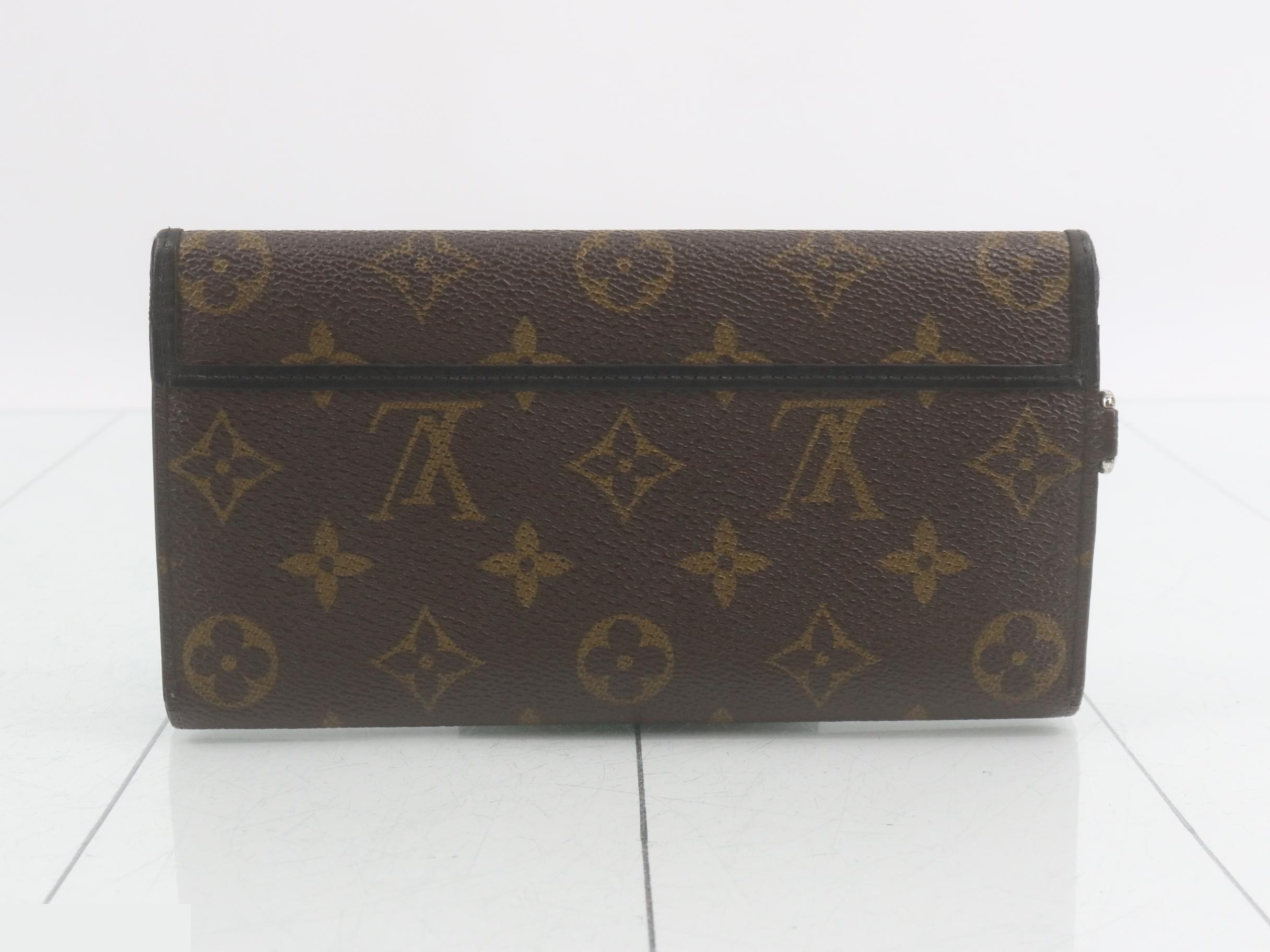 M60168 Monogram Macassar Portefeuille Long — view 2
