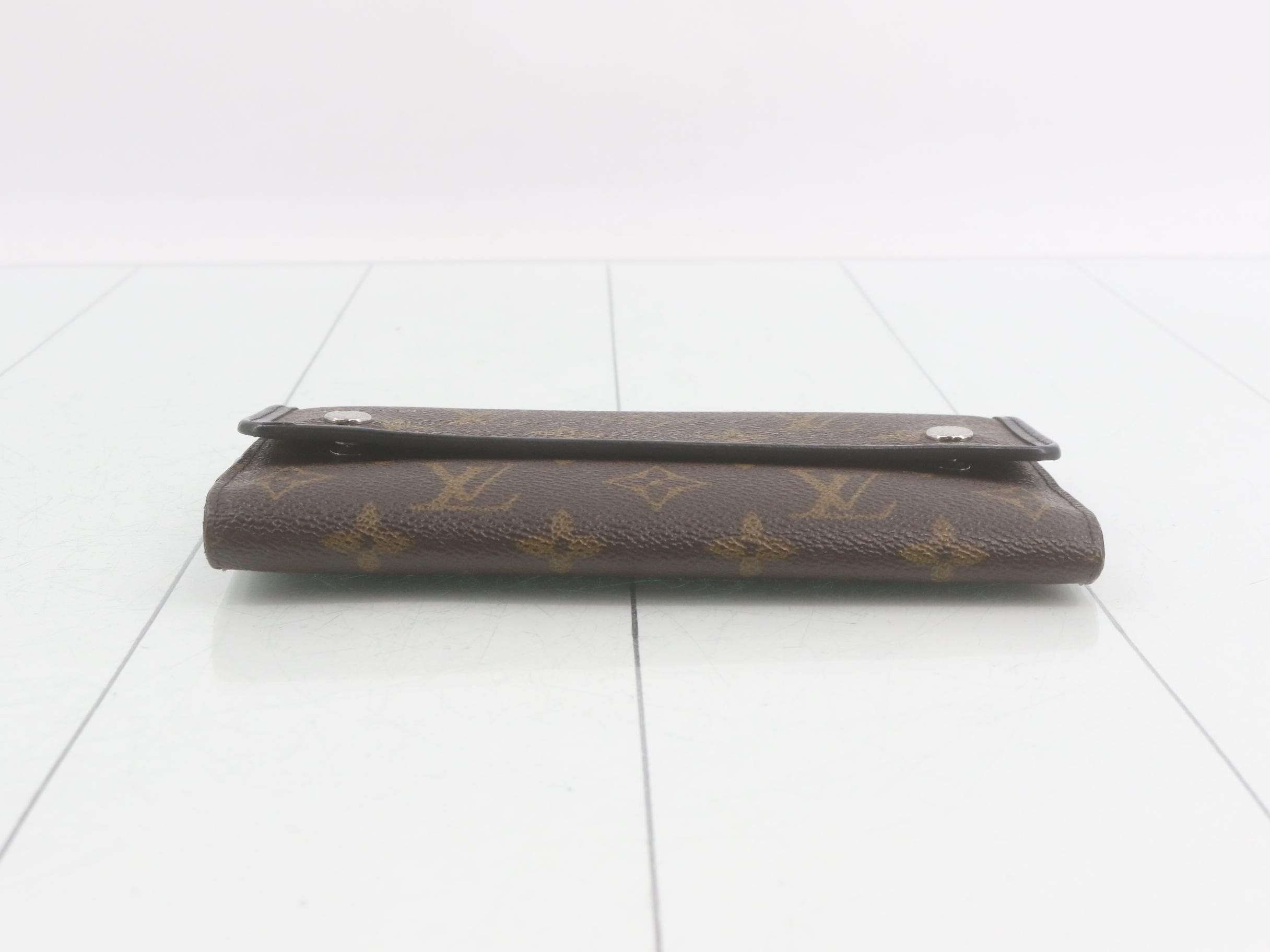 M60168 Monogram Macassar Portefeuille Long — view 3