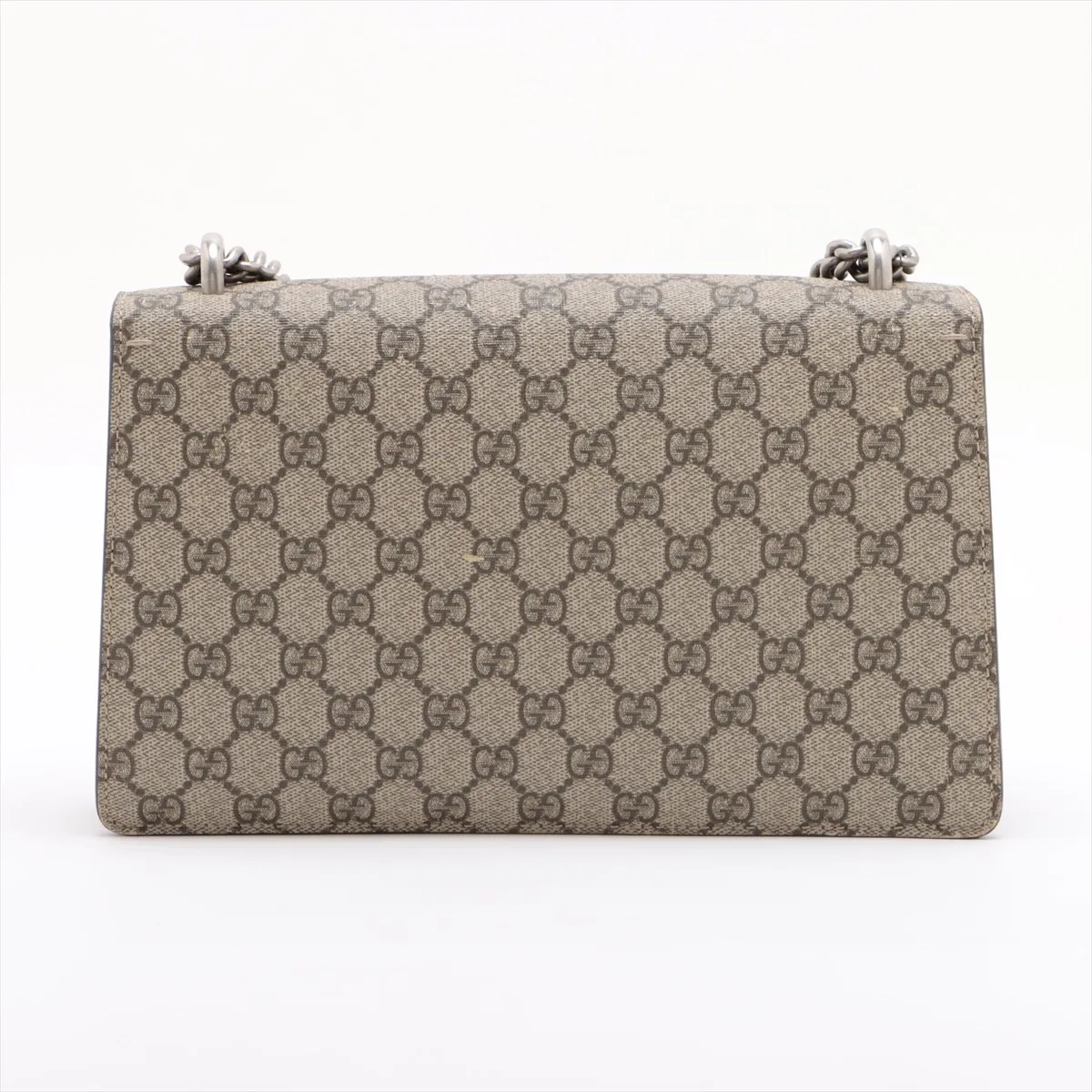 GG Supreme Dionysus PVC x Leather Chain Shoulder Bag Beige 400249 — view 2