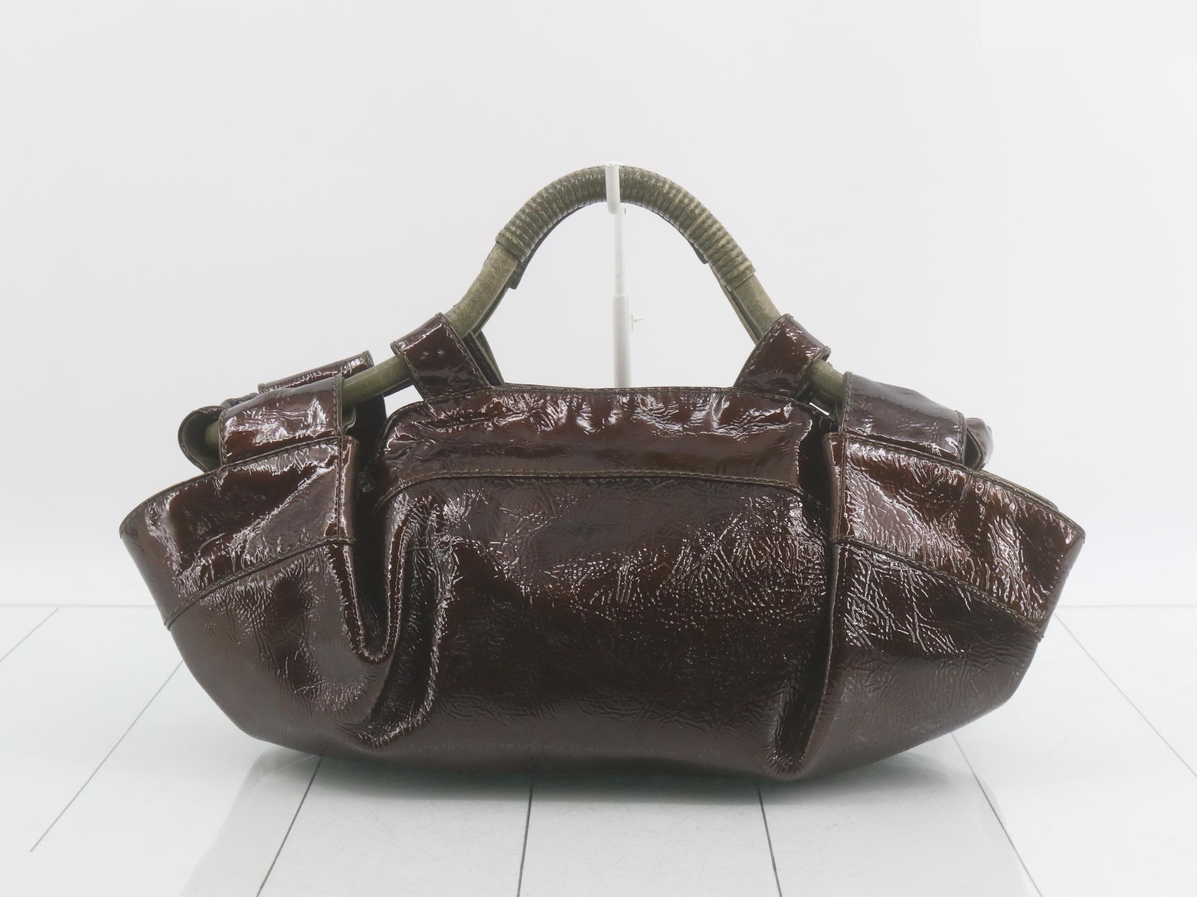 Nappa Aire Brown Patent — view 2