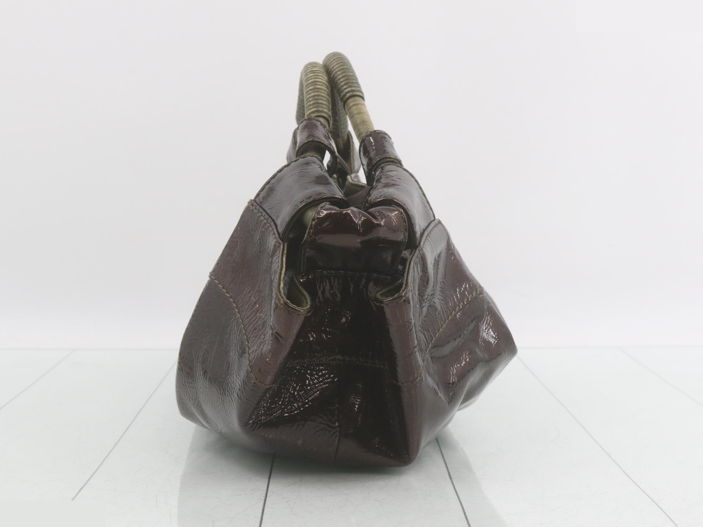 Nappa Aire Brown Patent — view 4