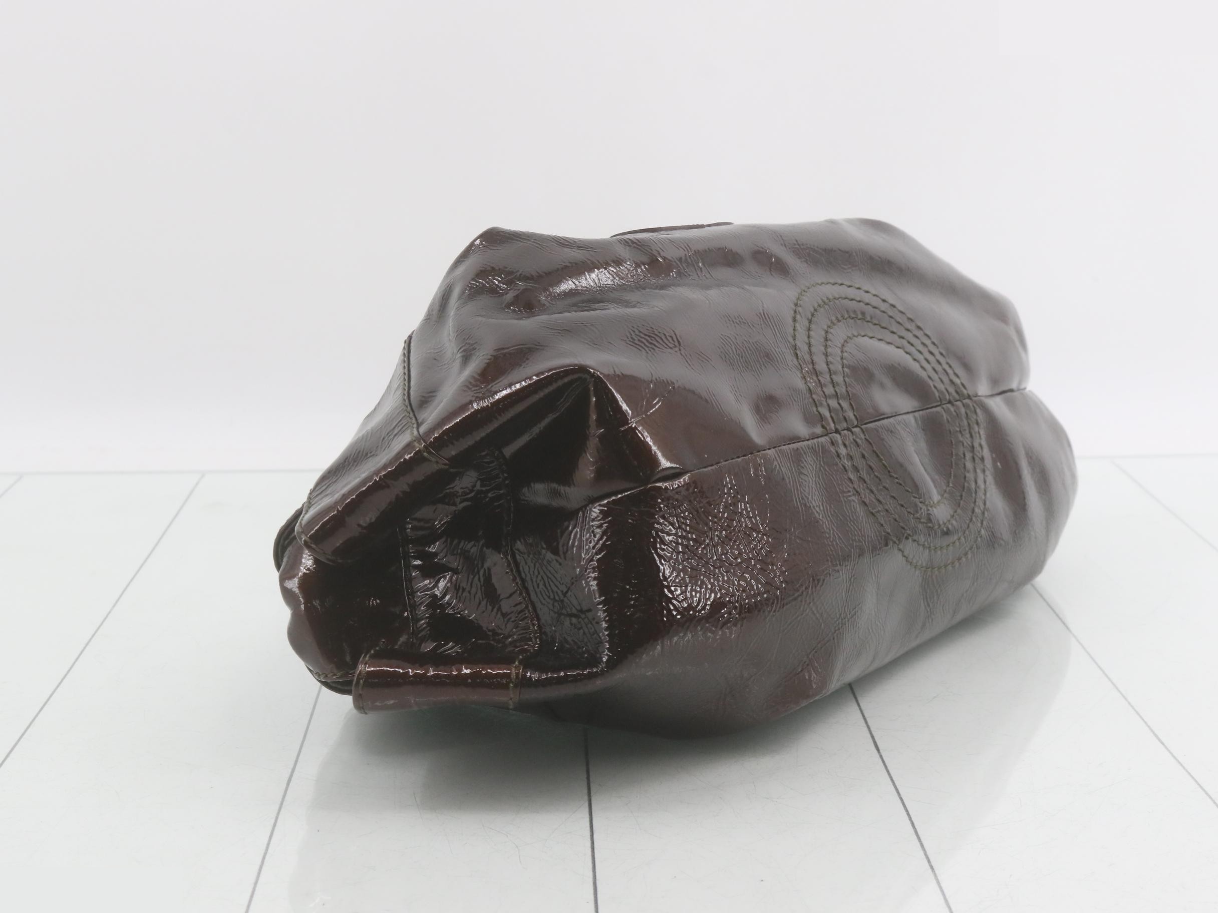 Nappa Aire Brown Patent — view 5