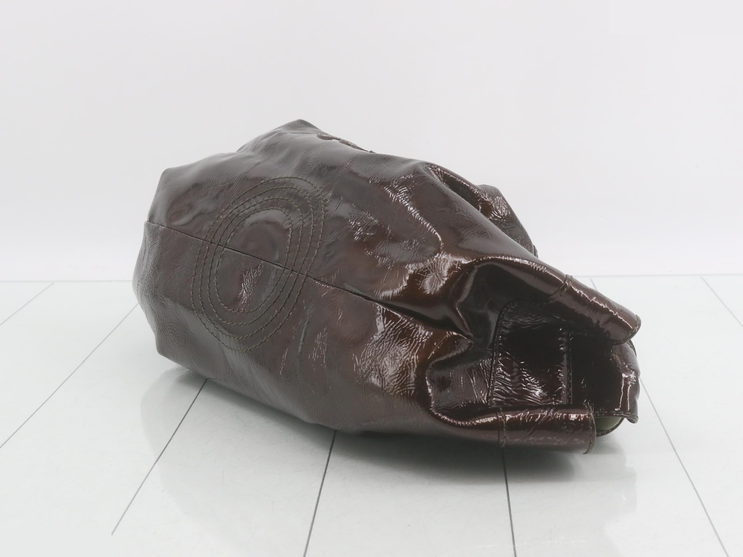 Nappa Aire Brown Patent — view 6