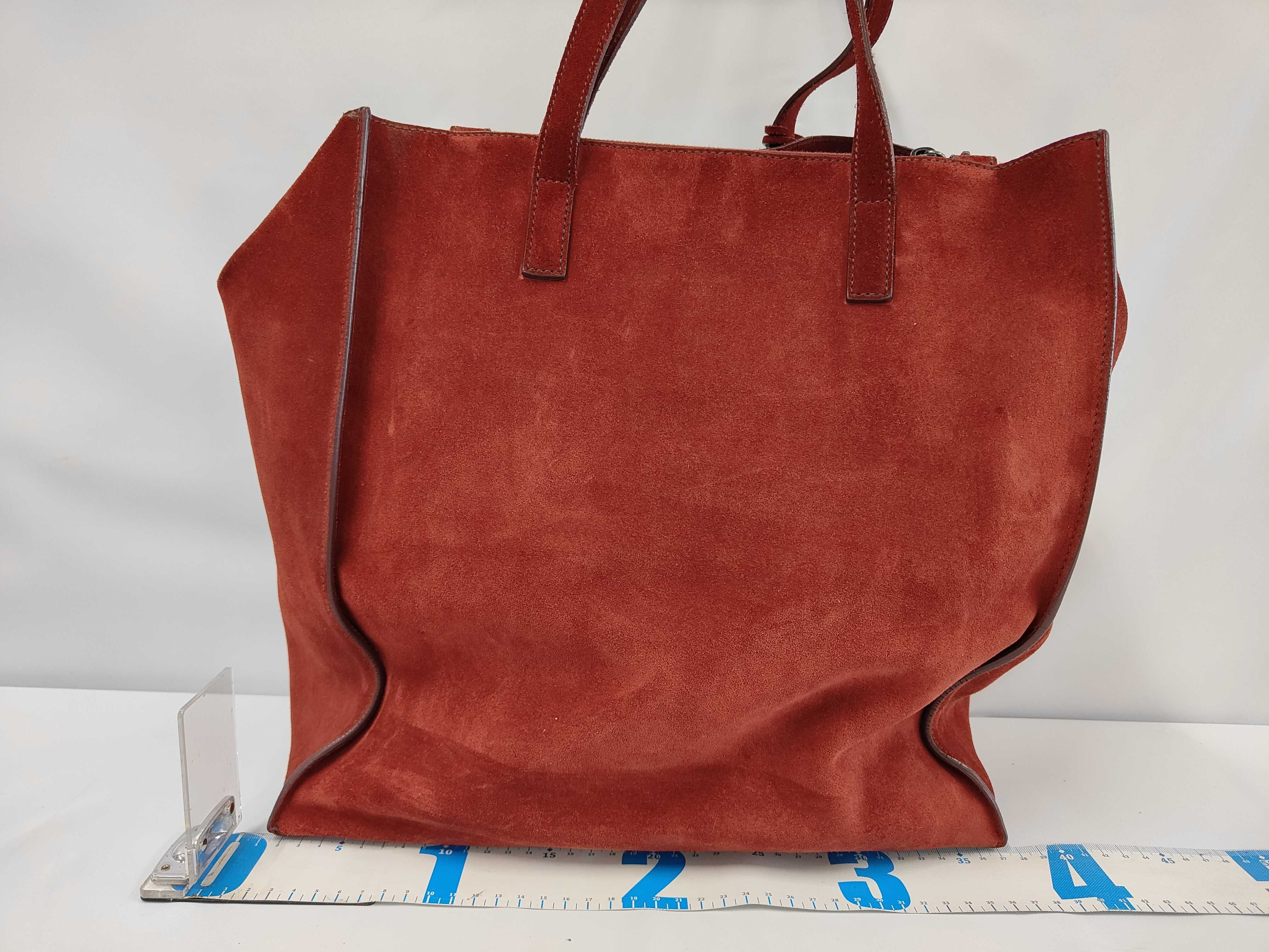 Suede Handbag Tote Bag 2VG087 — view 2