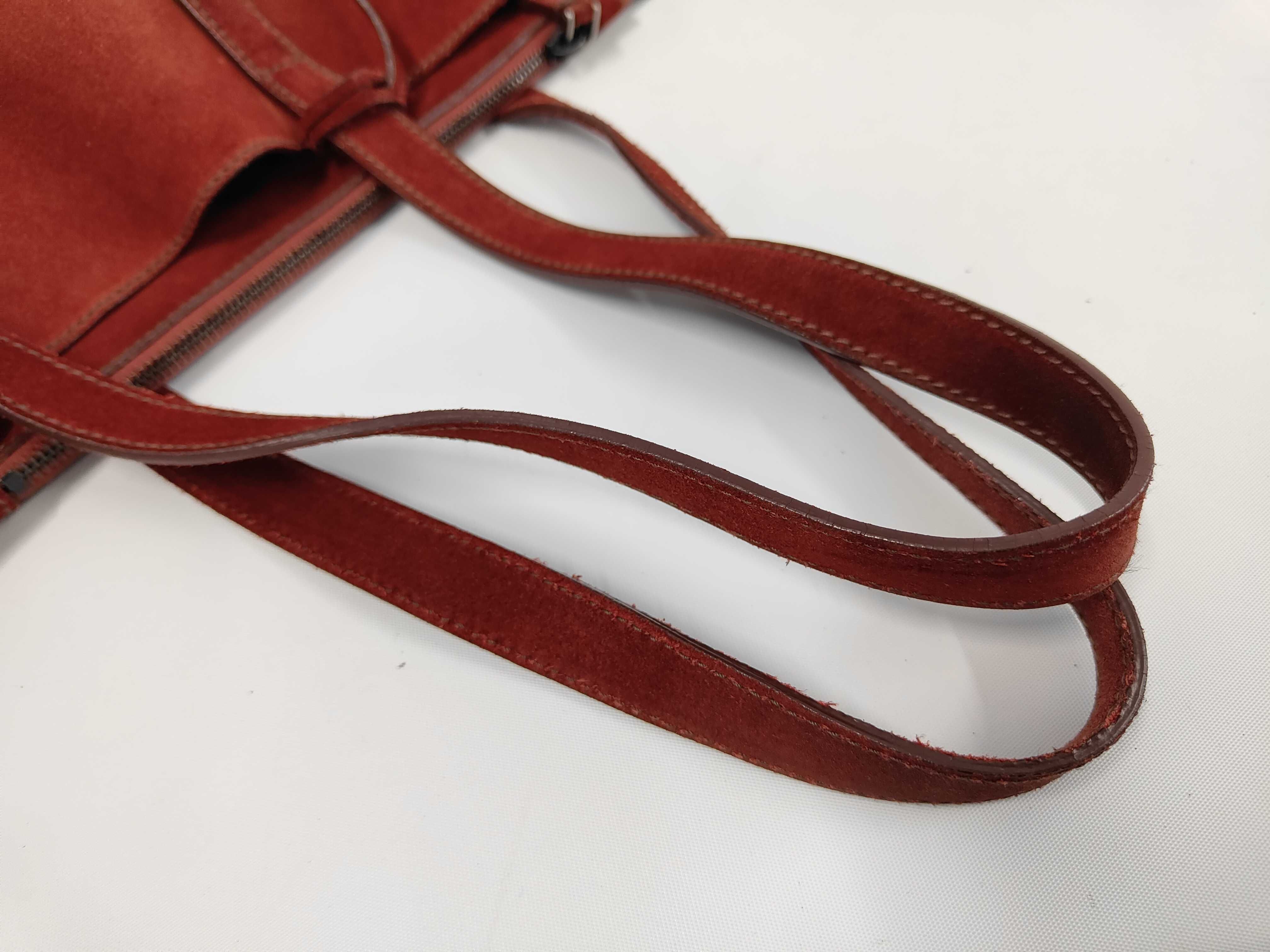 Suede Handbag Tote Bag 2VG087 — view 3