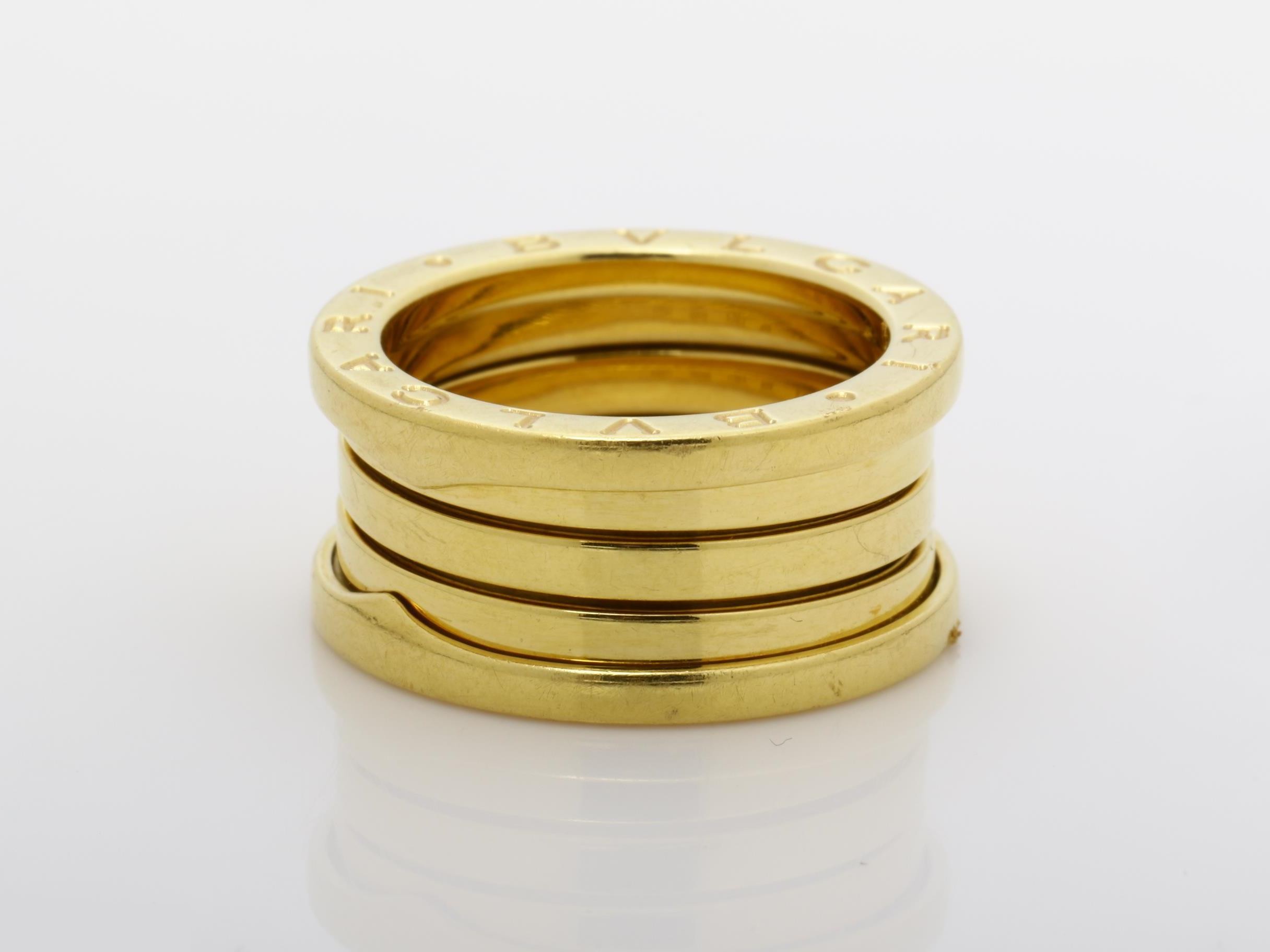 B.zero1 (precious metal) ring — view 4