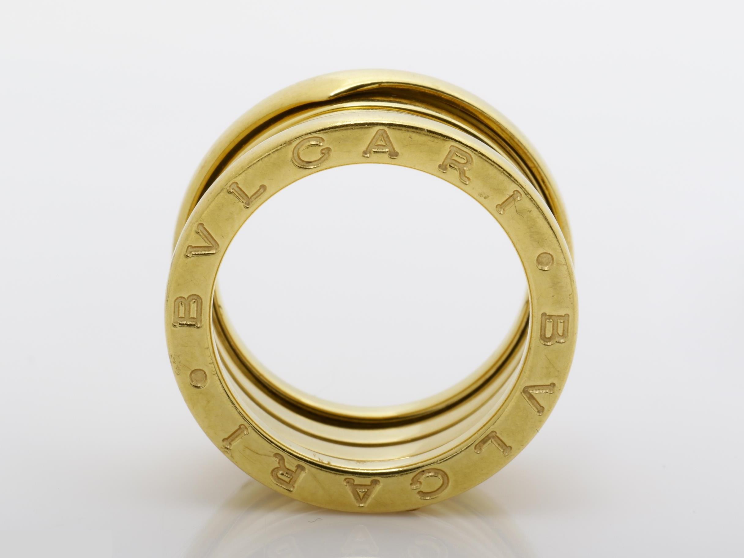 B.zero1 (precious metal) ring — view 5