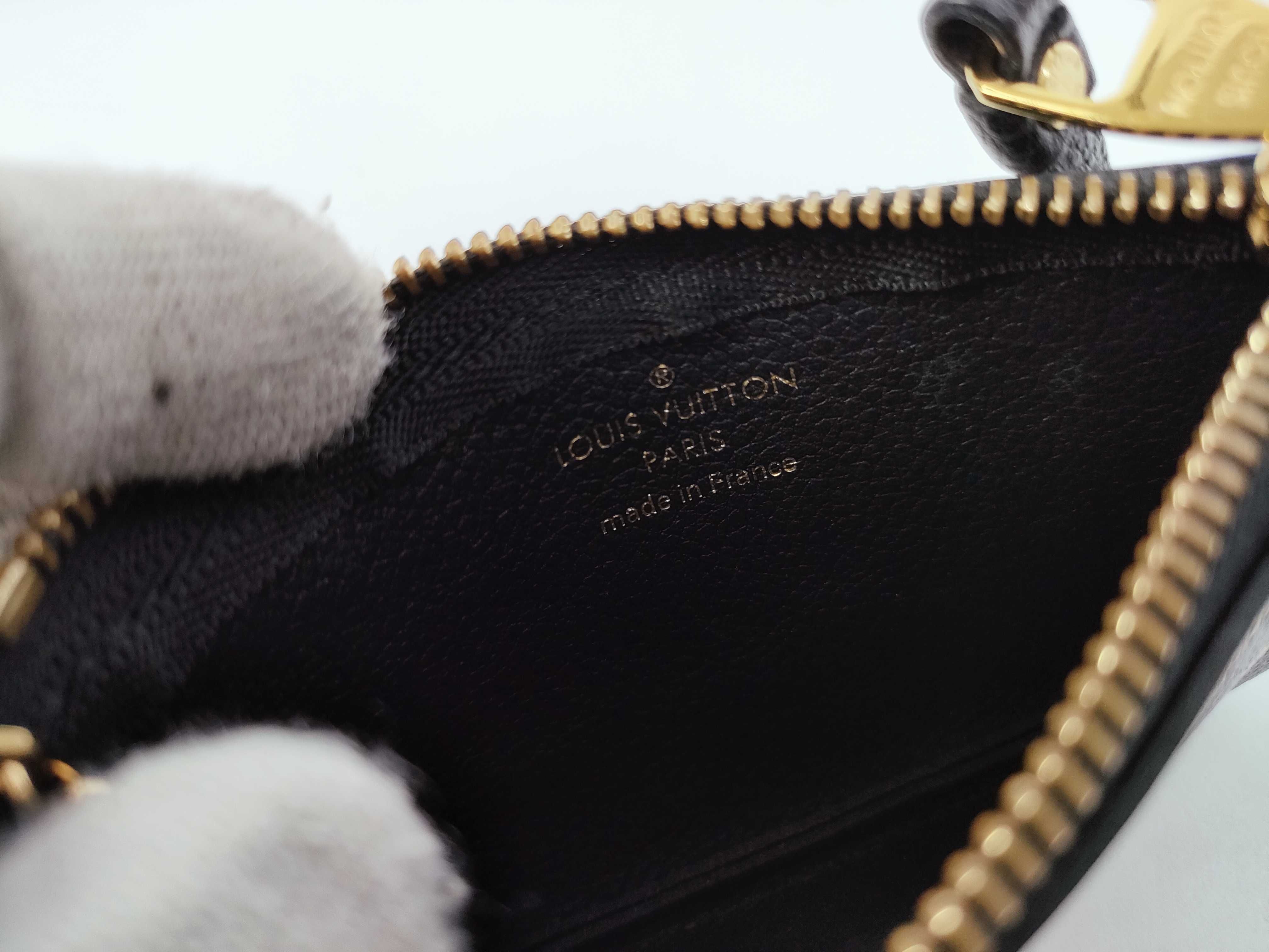 Monogram Empreinte Louis Vuitton Pochette Clé Bicolor Empreinte CT5203 Coin Case — view 11
