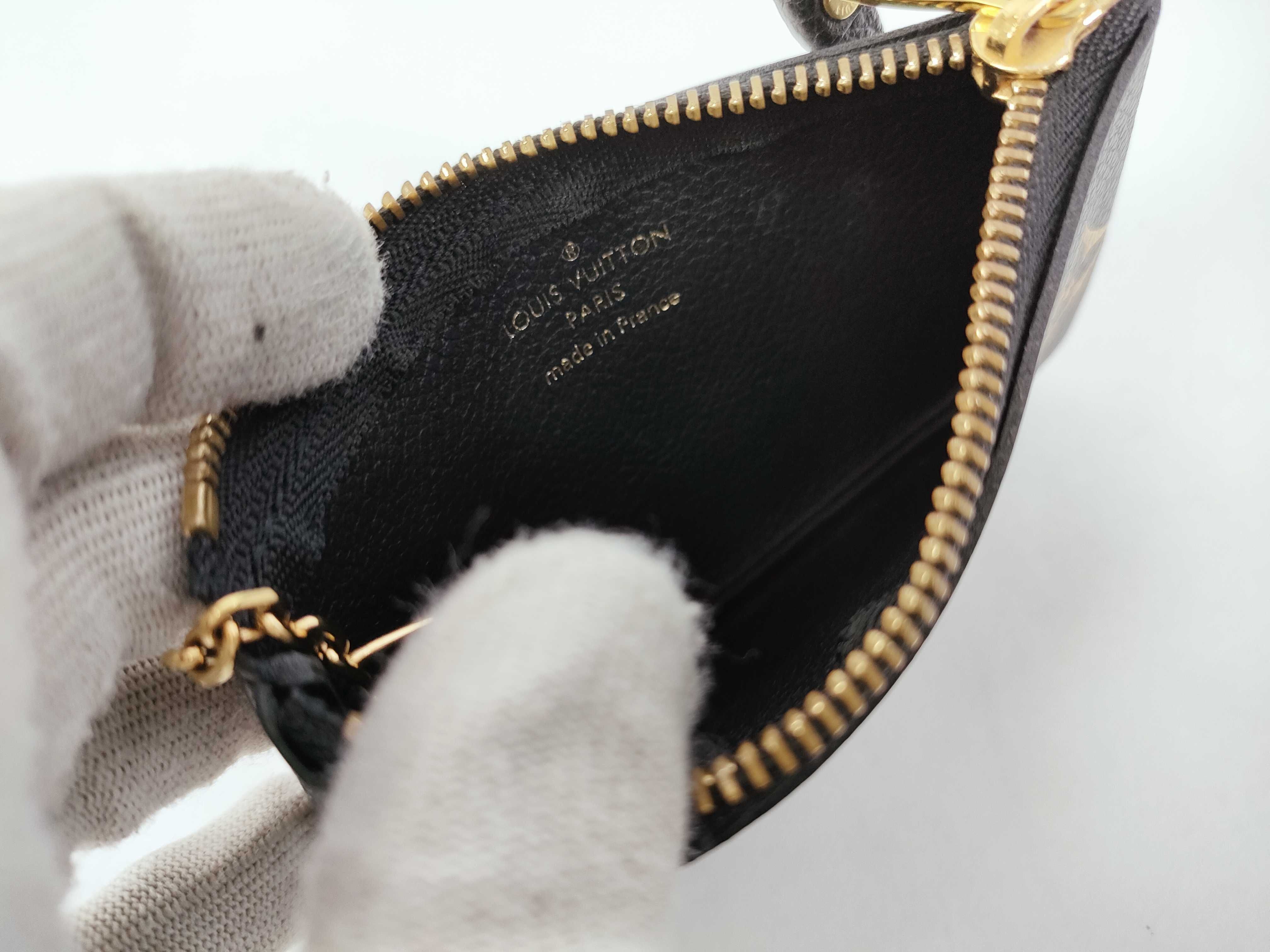 Monogram Empreinte Louis Vuitton Pochette Clé Bicolor Empreinte CT5203 Coin Case — view 10