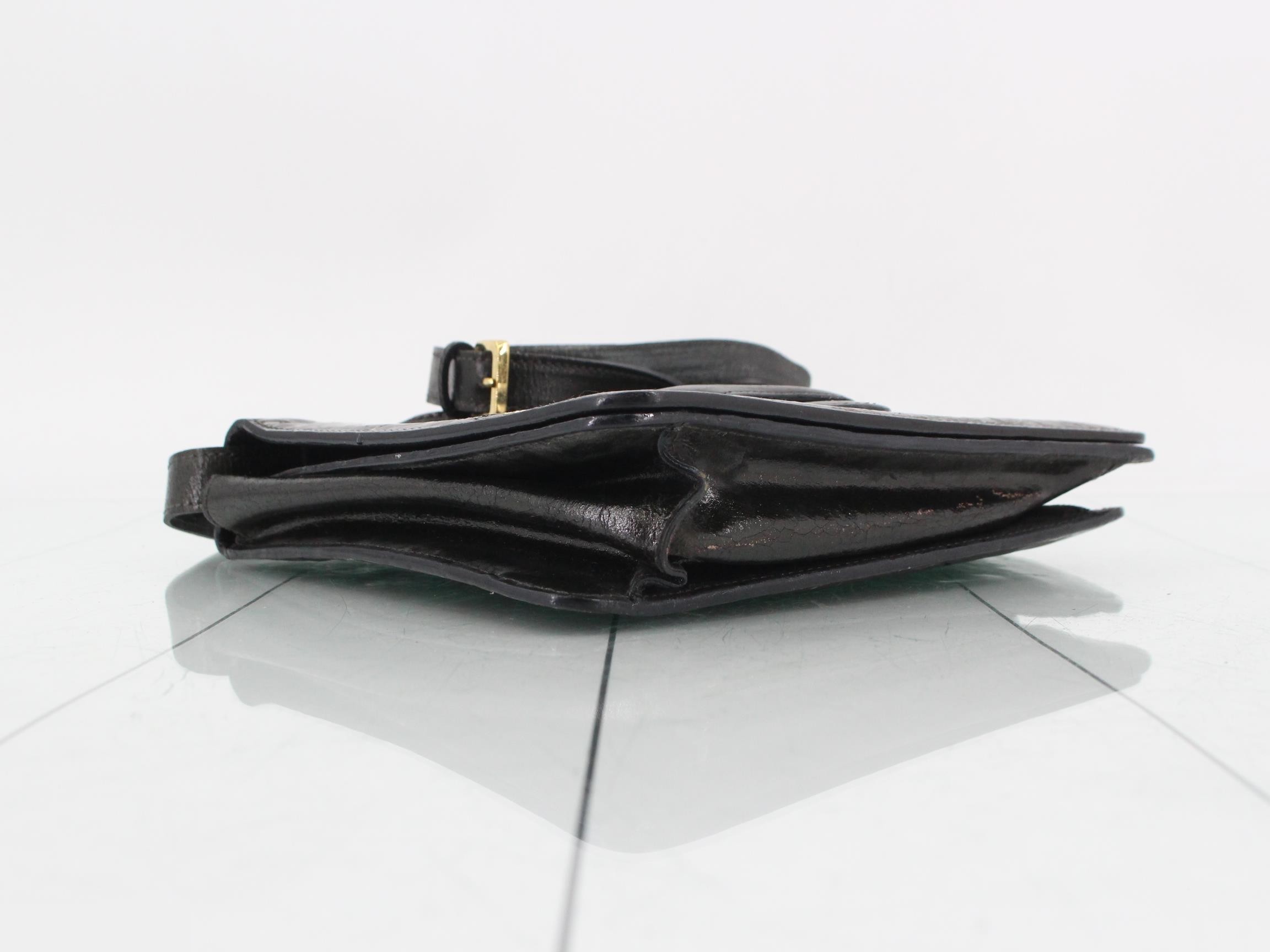 Barcelona Crocodile Embossed 2-Way Bag — view 5