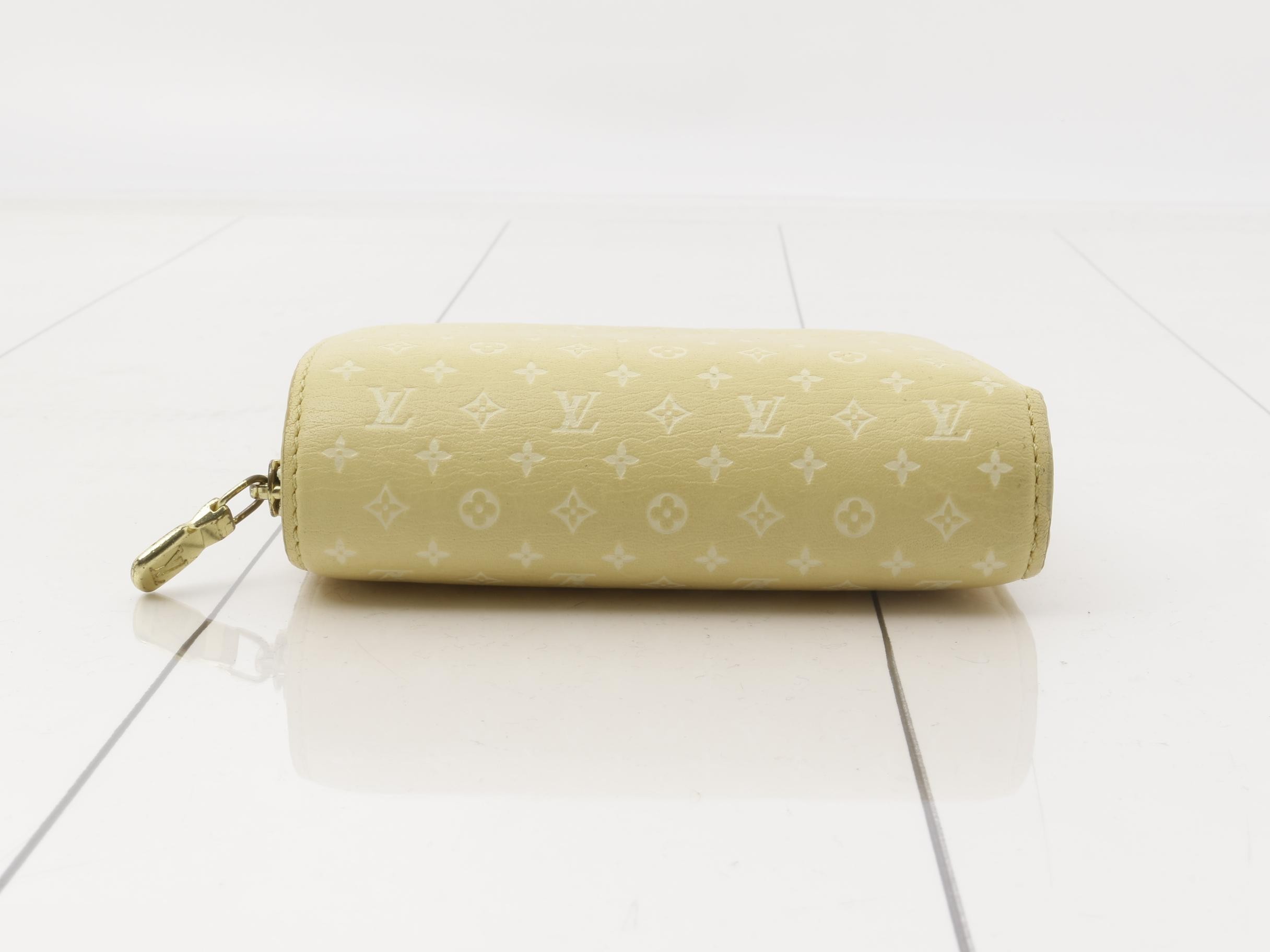 Portefeuille Loup Nanogram Jaune Yellow — view 3