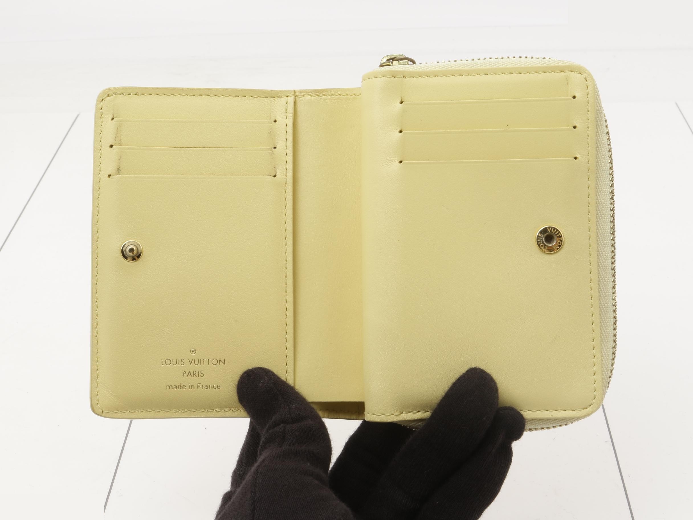 Portefeuille Loup Nanogram Jaune Yellow — view 4