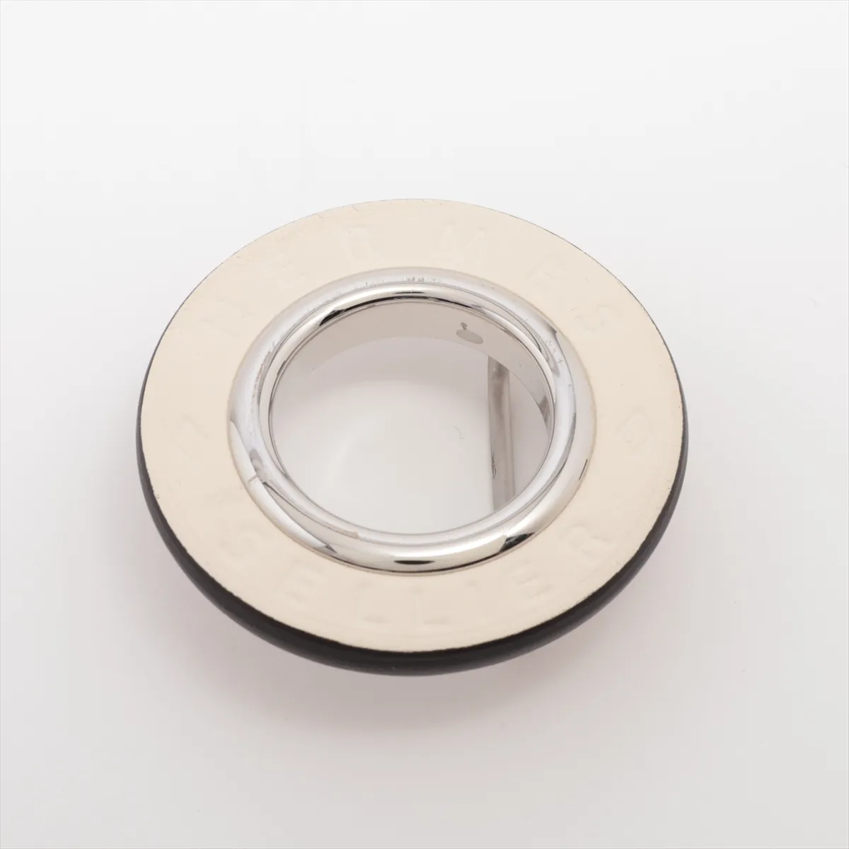 Serie W:2024 Belt 75 Leather White x Brown — view 2