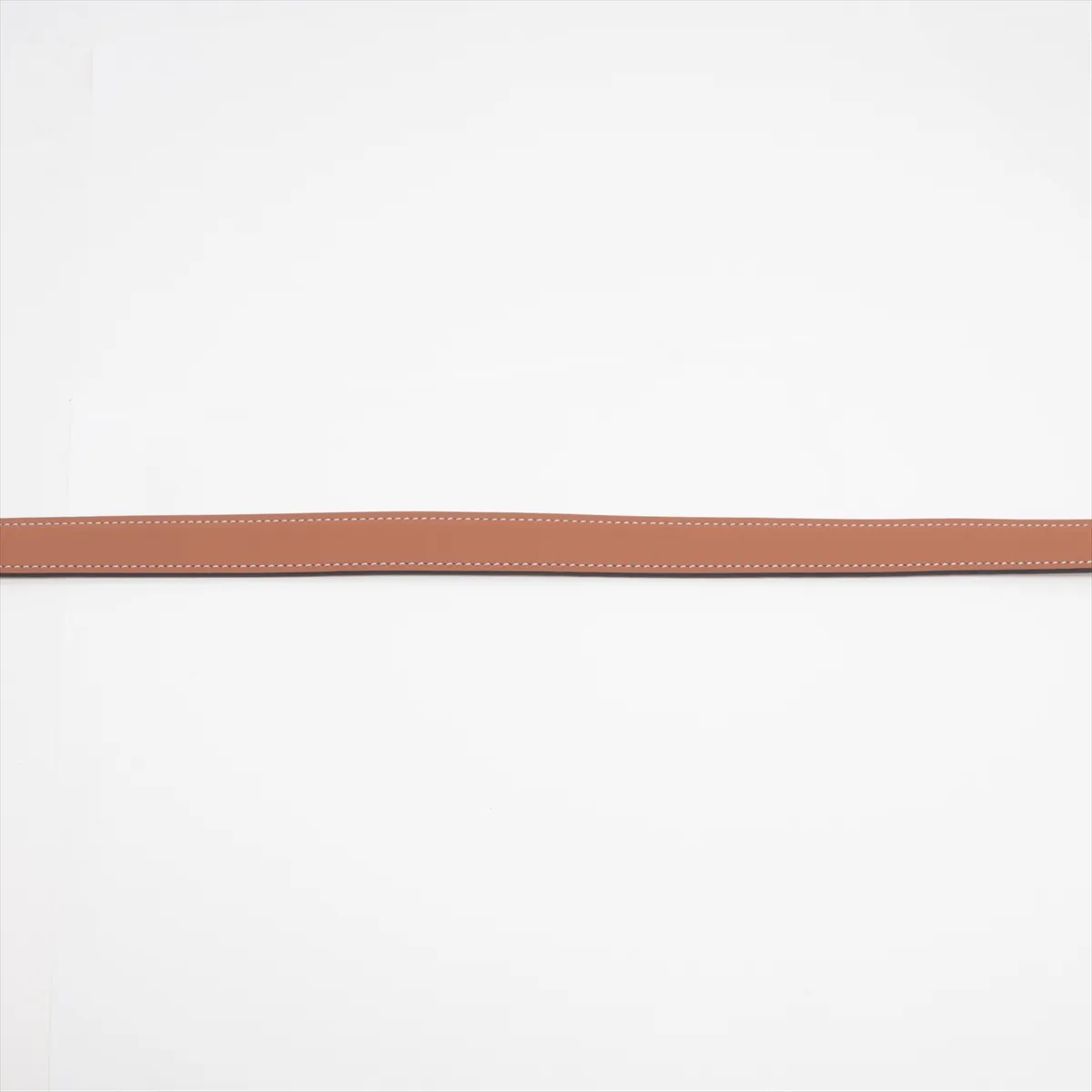 Serie W:2024 Belt 75 Leather White x Brown — view 4