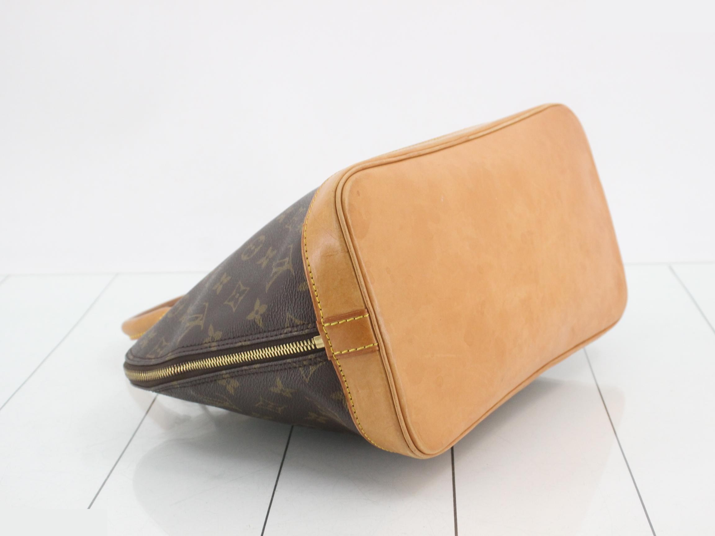 Alma PM Monogram Brown Handbag — view 5