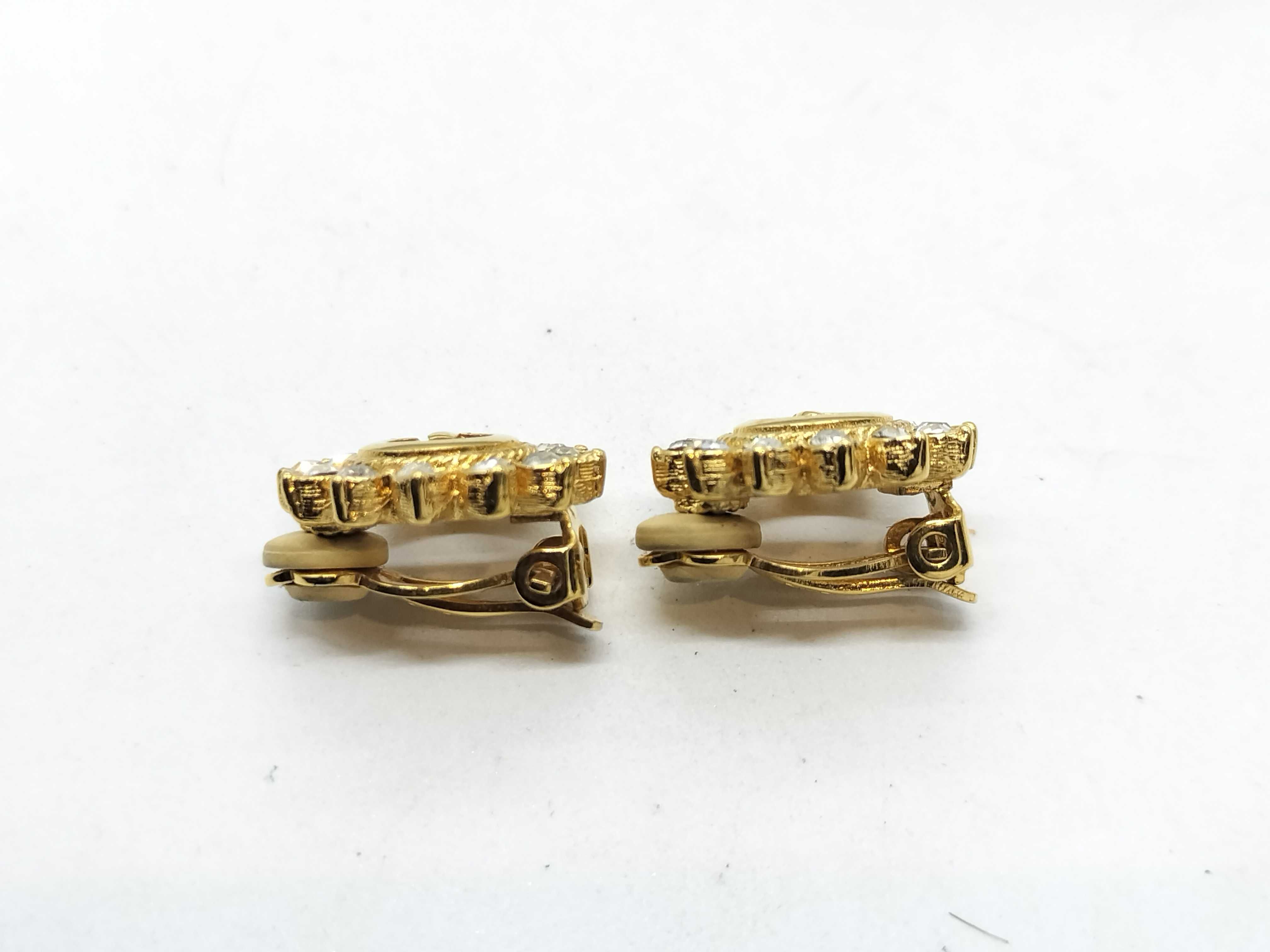 G Logo Rhinestone Earrings — view 5