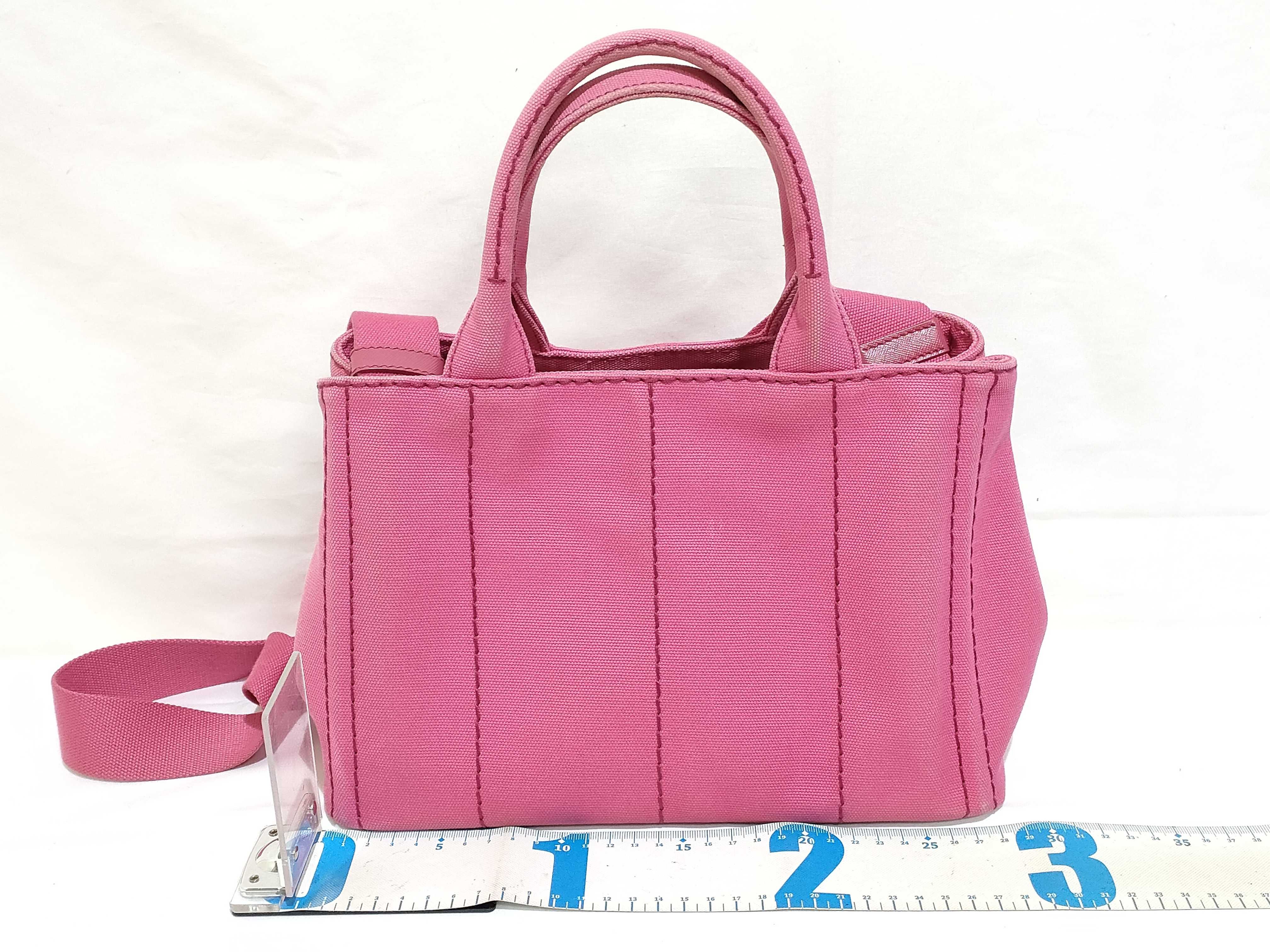 Canapa Canvas Handbag Pink B2439G Handbag — view 2