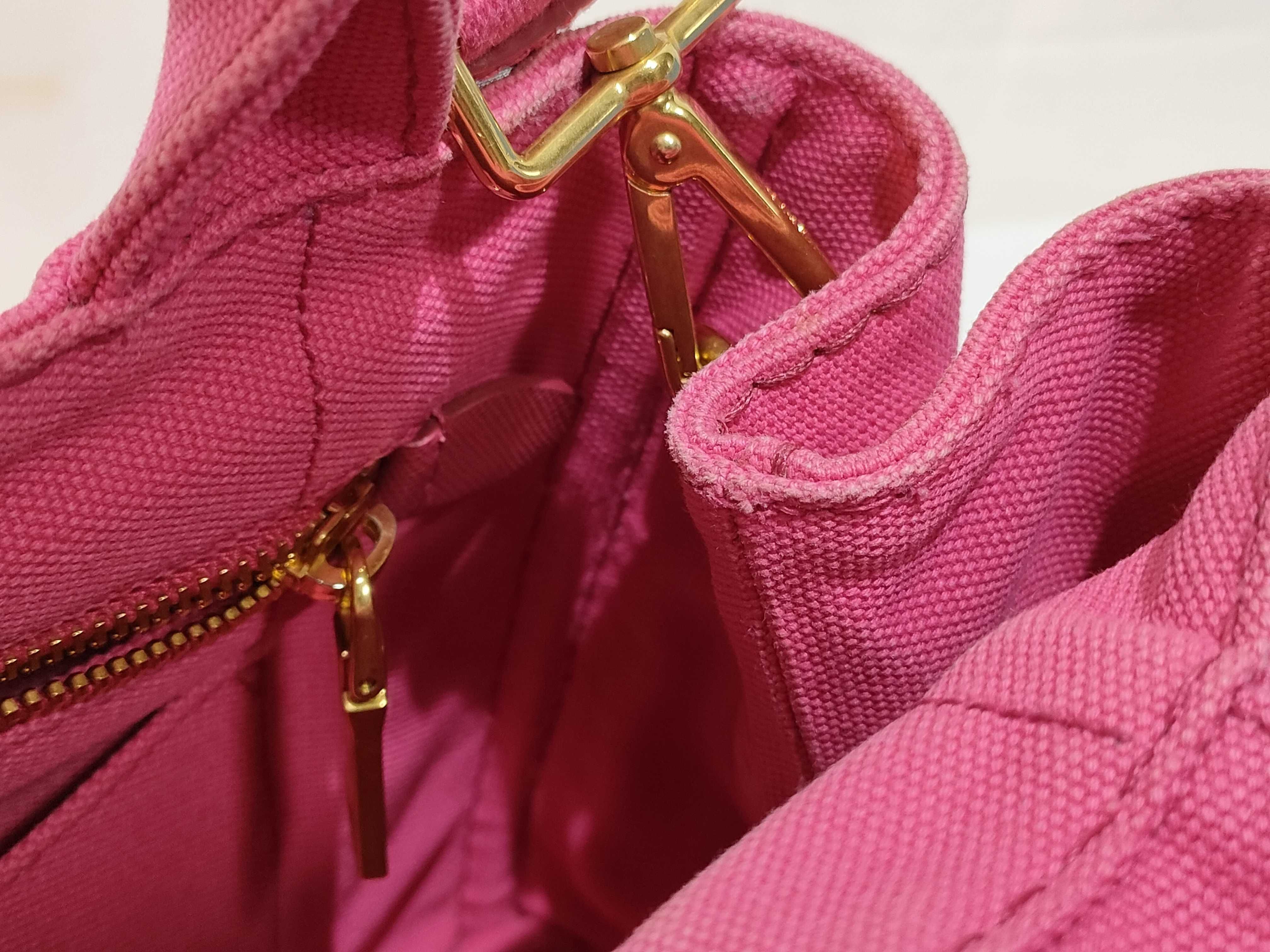 Canapa Canvas Handbag Pink B2439G Handbag — view 11
