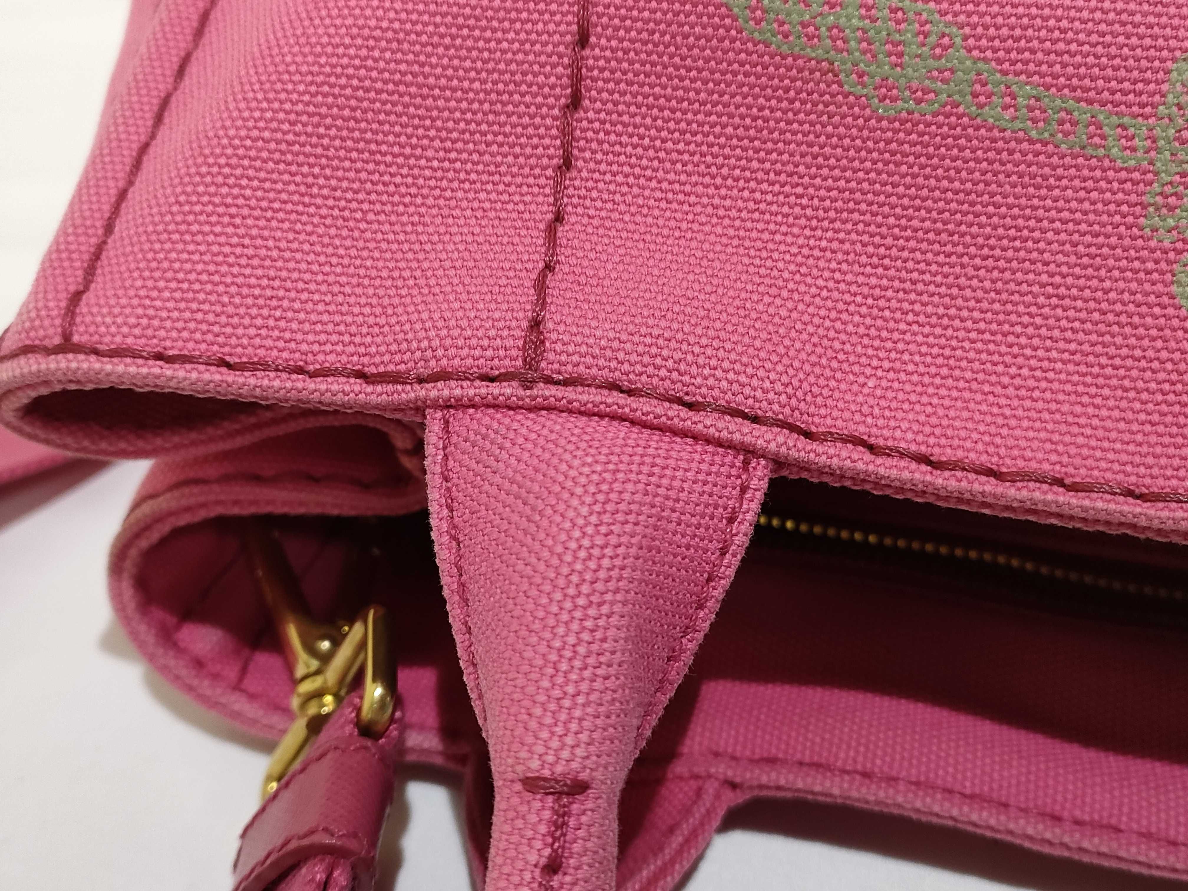 Canapa Canvas Handbag Pink B2439G Handbag — view 5