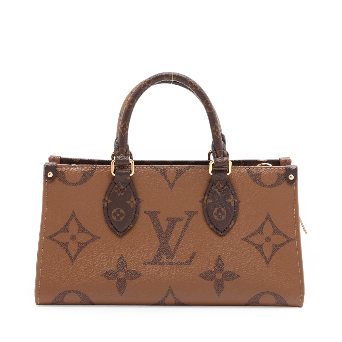 Giant Monogram Reverse OnTheGo EW M46653 Brown (RFID detected) — view 2