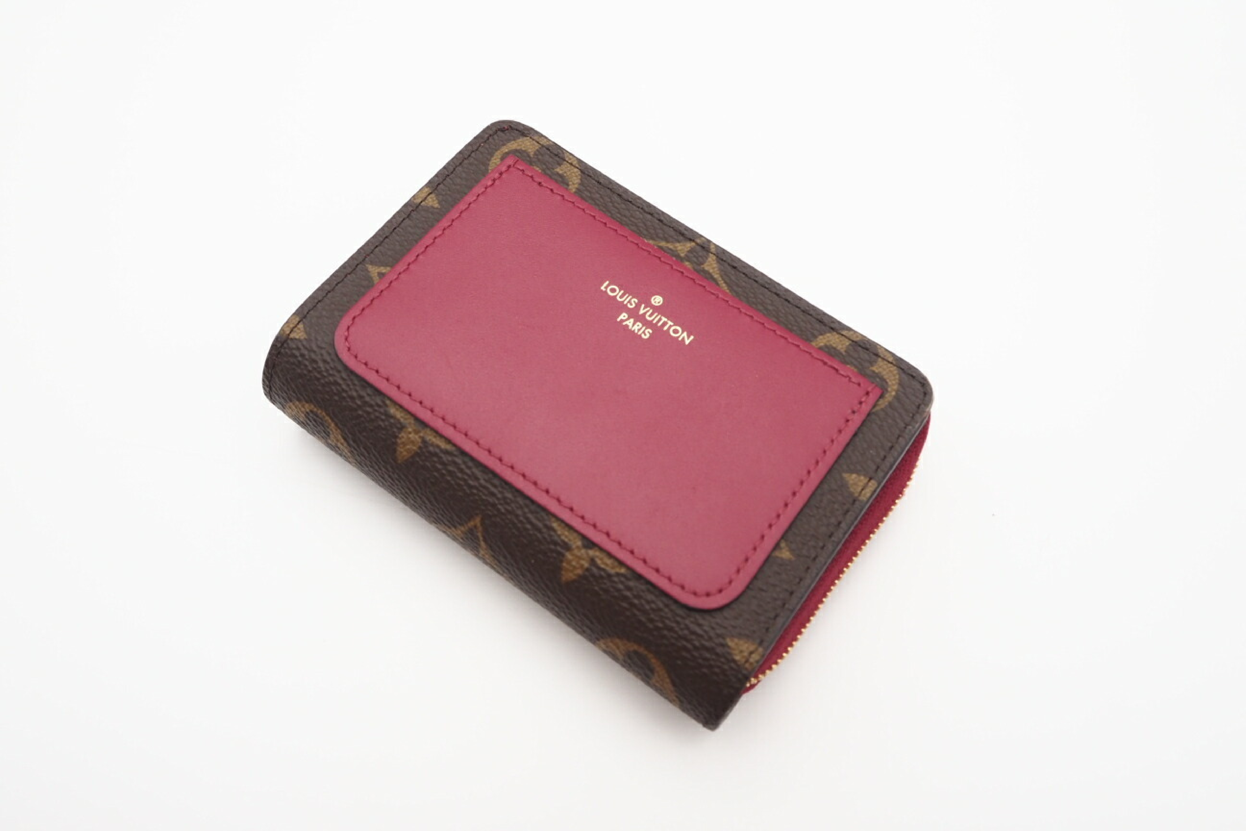 M82377 Monogram Portefeuille Lou Fuchsia Wallet with Box — view 2