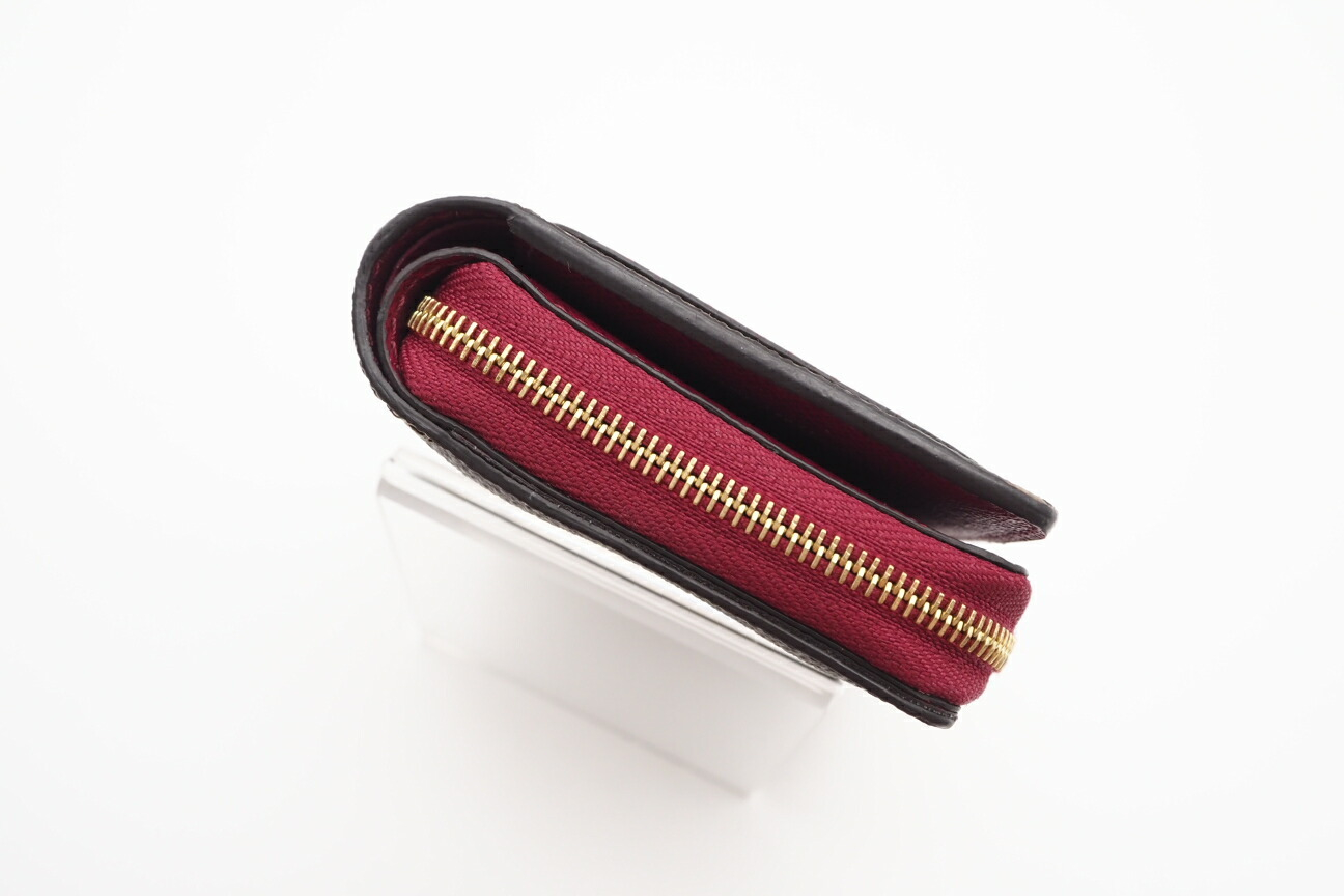 M82377 Monogram Portefeuille Lou Fuchsia Wallet with Box — view 7