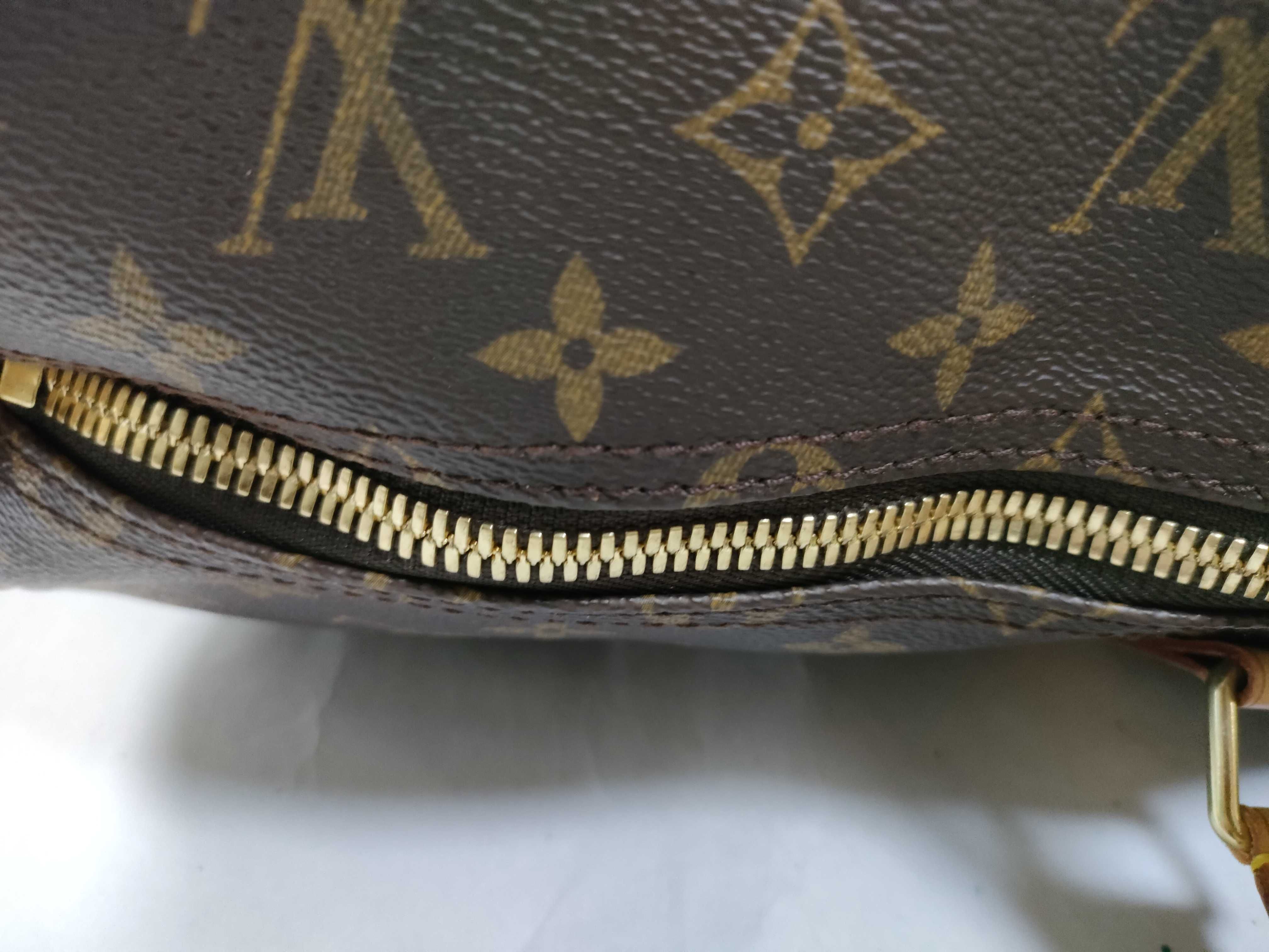 Monogram Keepall 50 Boston Bag with Padlock, Name Tag, and Handle — view 6