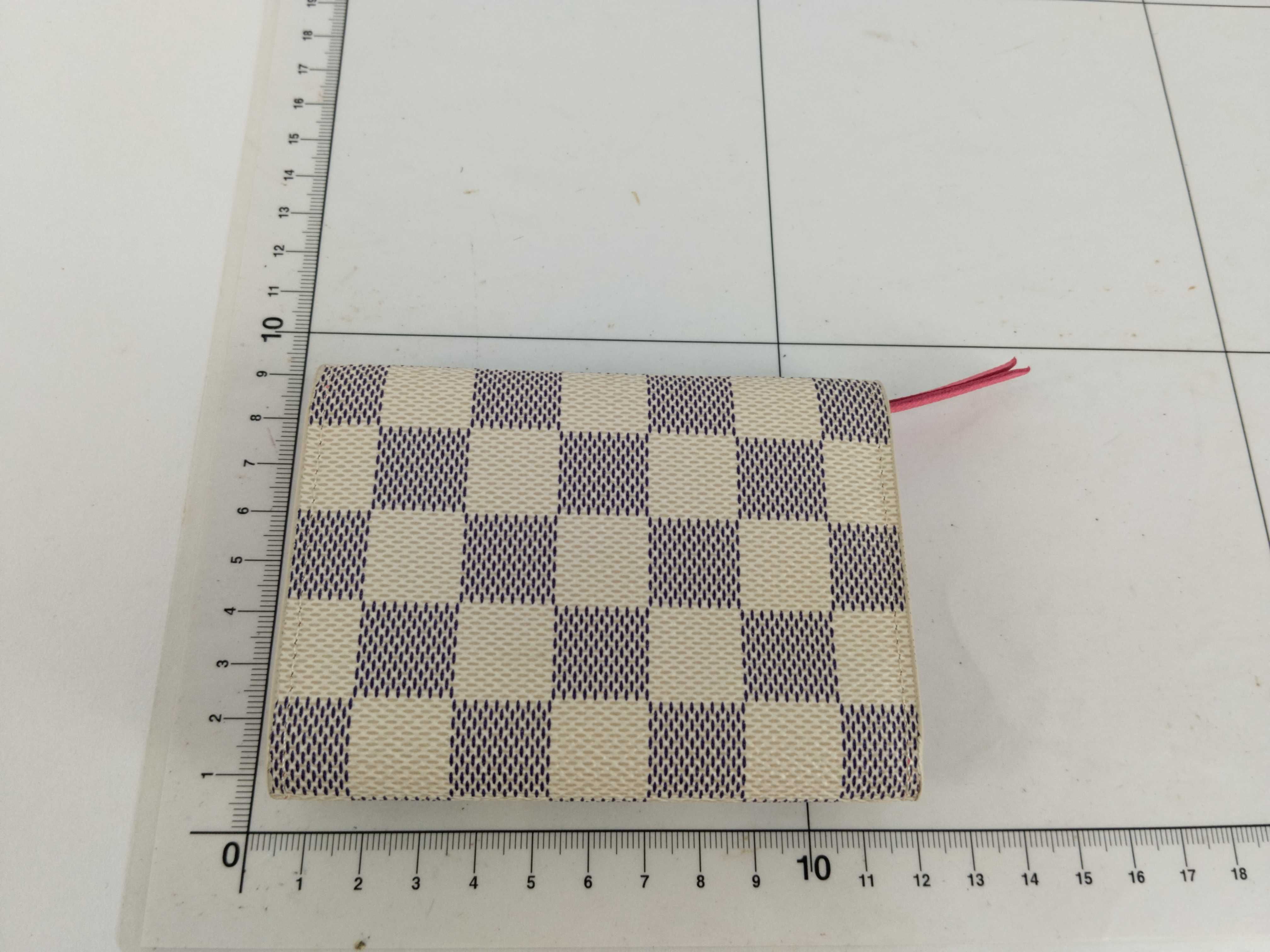 Damier Louis Vuitton Damier Azur Portemonnaie Rosalie Holiday Christmas N40506 RFID Wallet — view 2