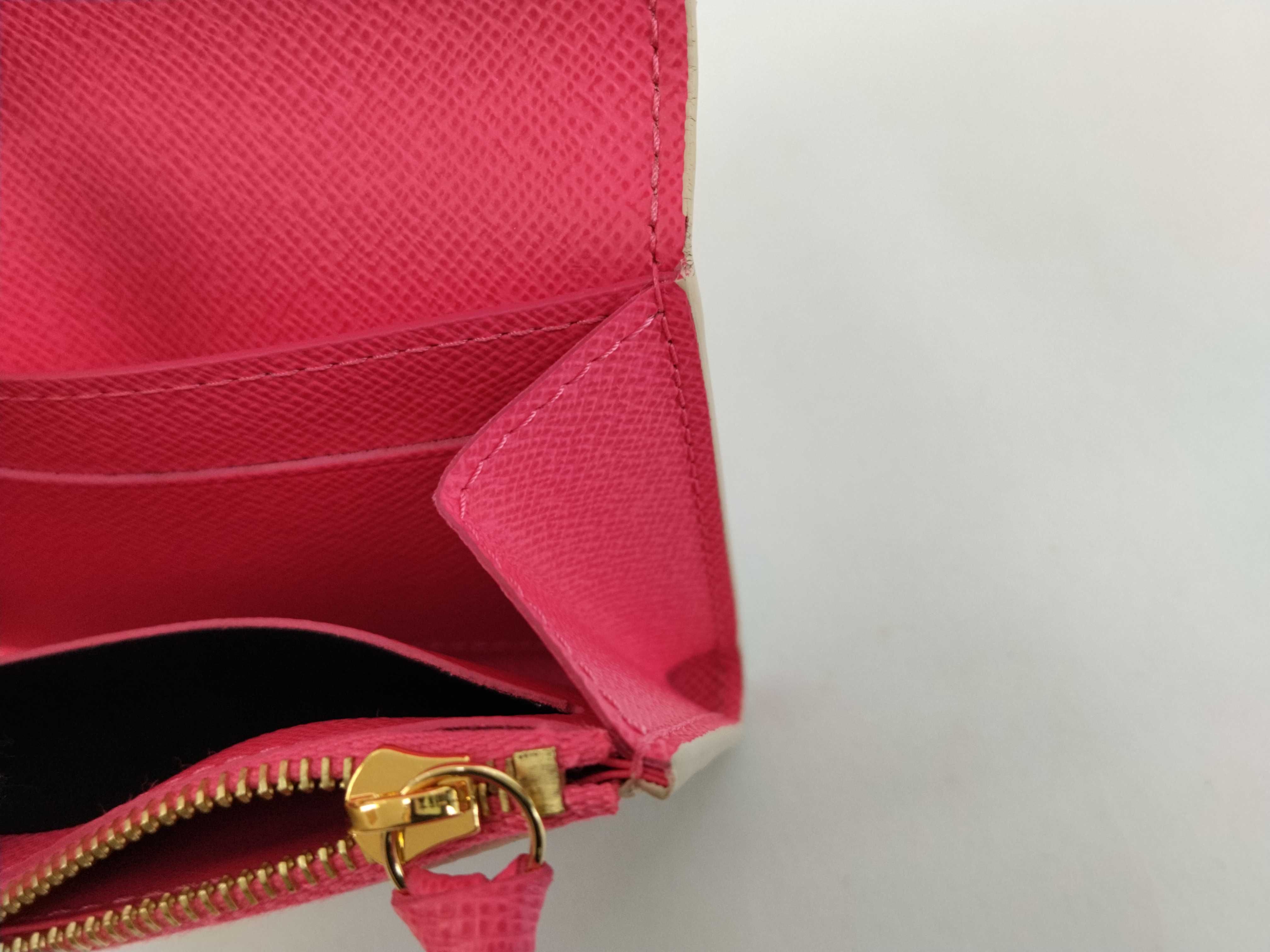 Damier Louis Vuitton Damier Azur Portemonnaie Rosalie Holiday Christmas N40506 RFID Wallet — view 12
