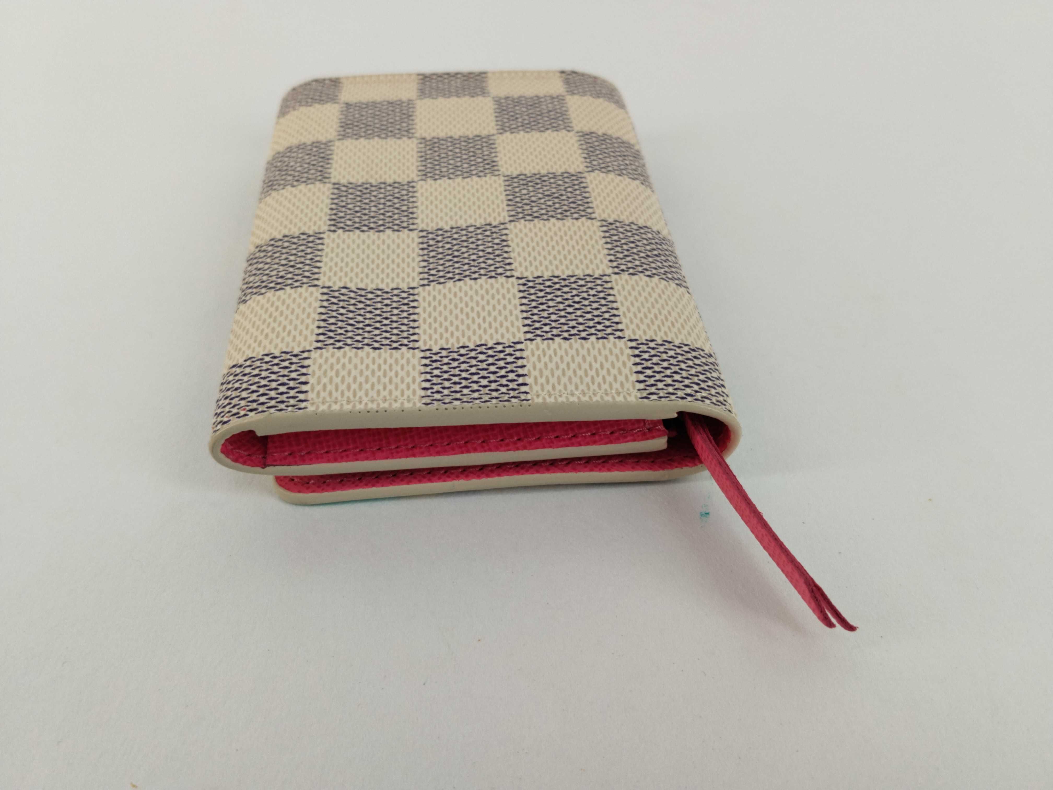 Damier Louis Vuitton Damier Azur Portemonnaie Rosalie Holiday Christmas N40506 RFID Wallet — view 6