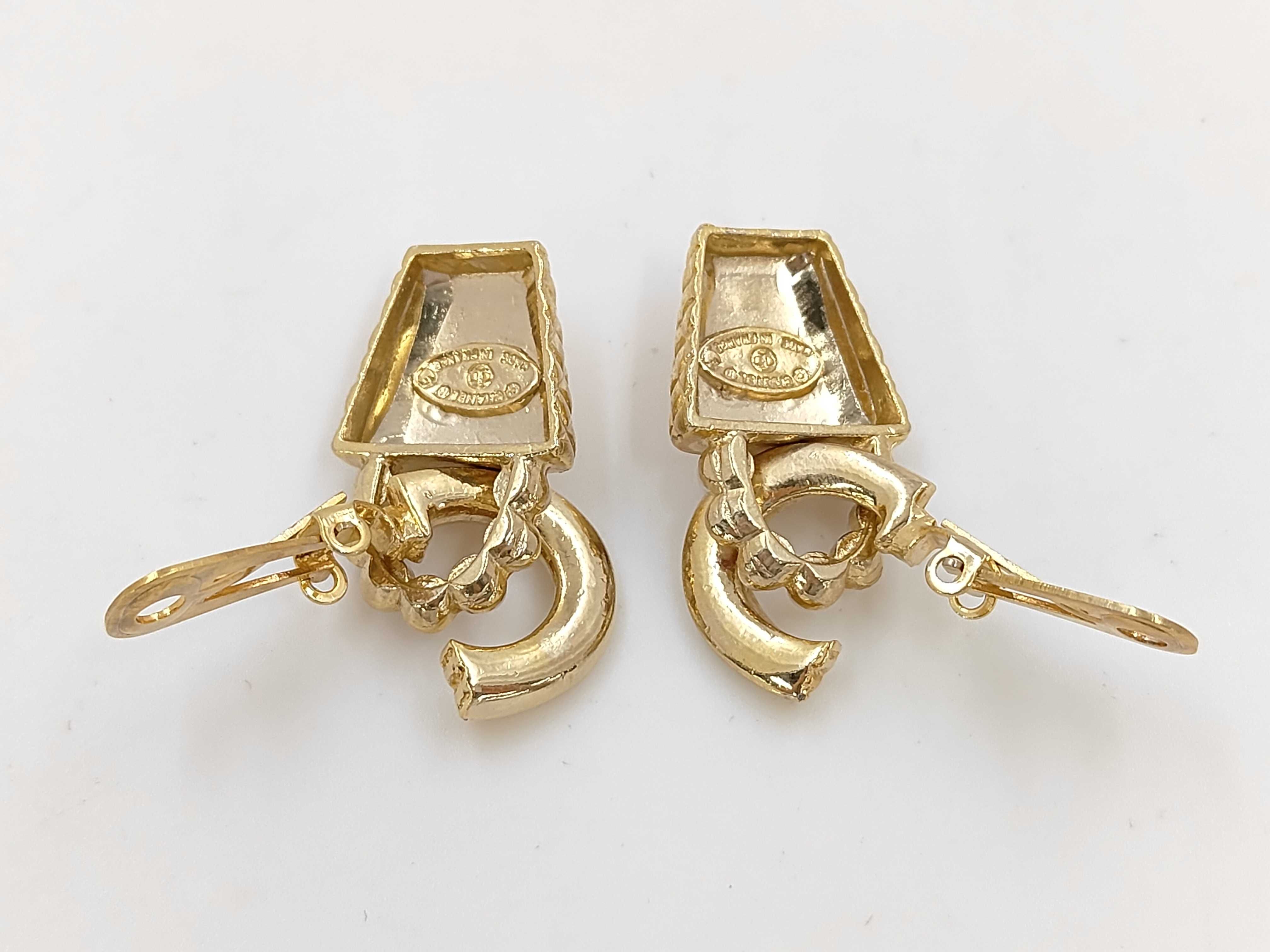 pearl matelassé earrings — view 2