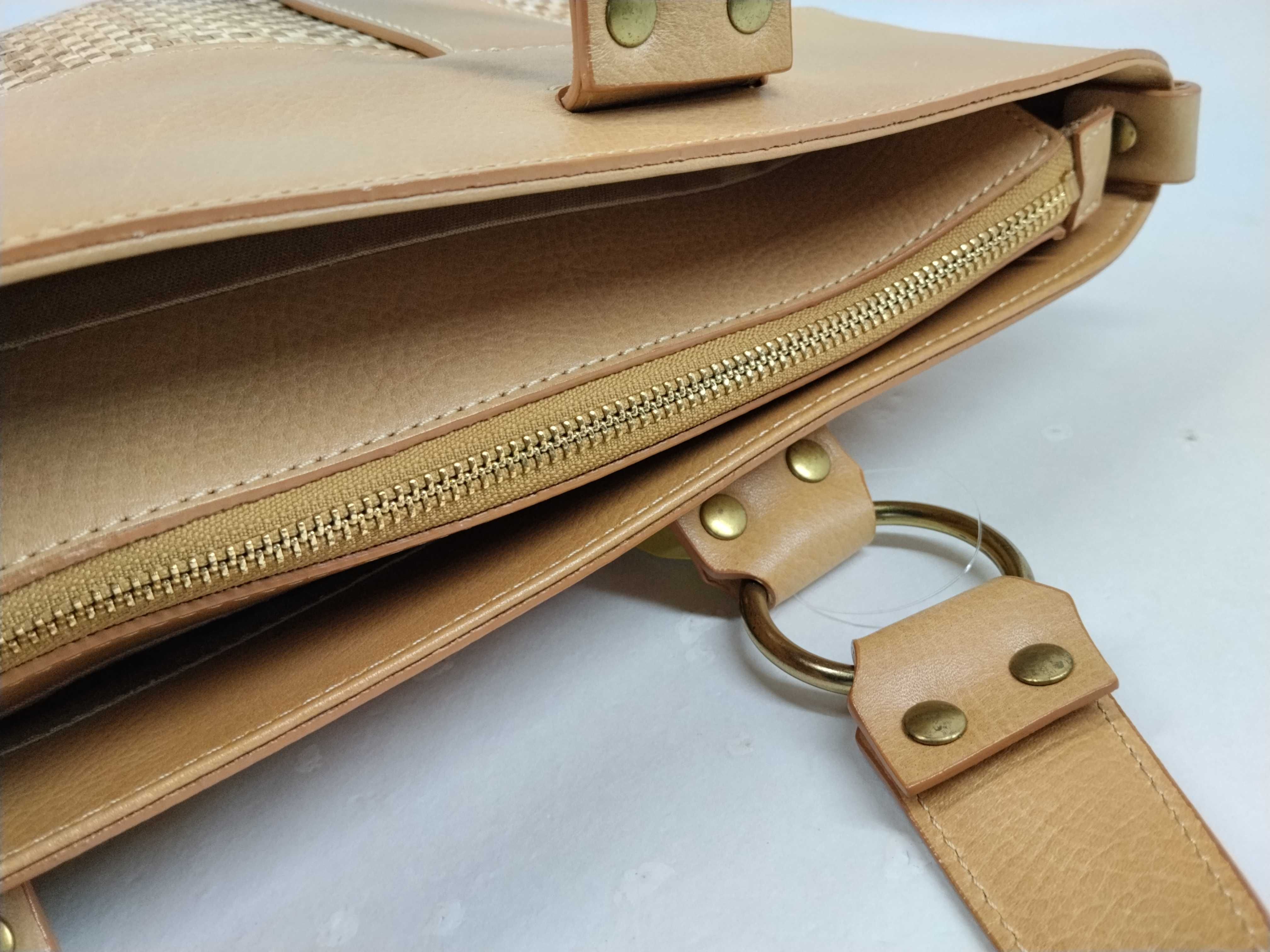 straw bag tote bag — view 8