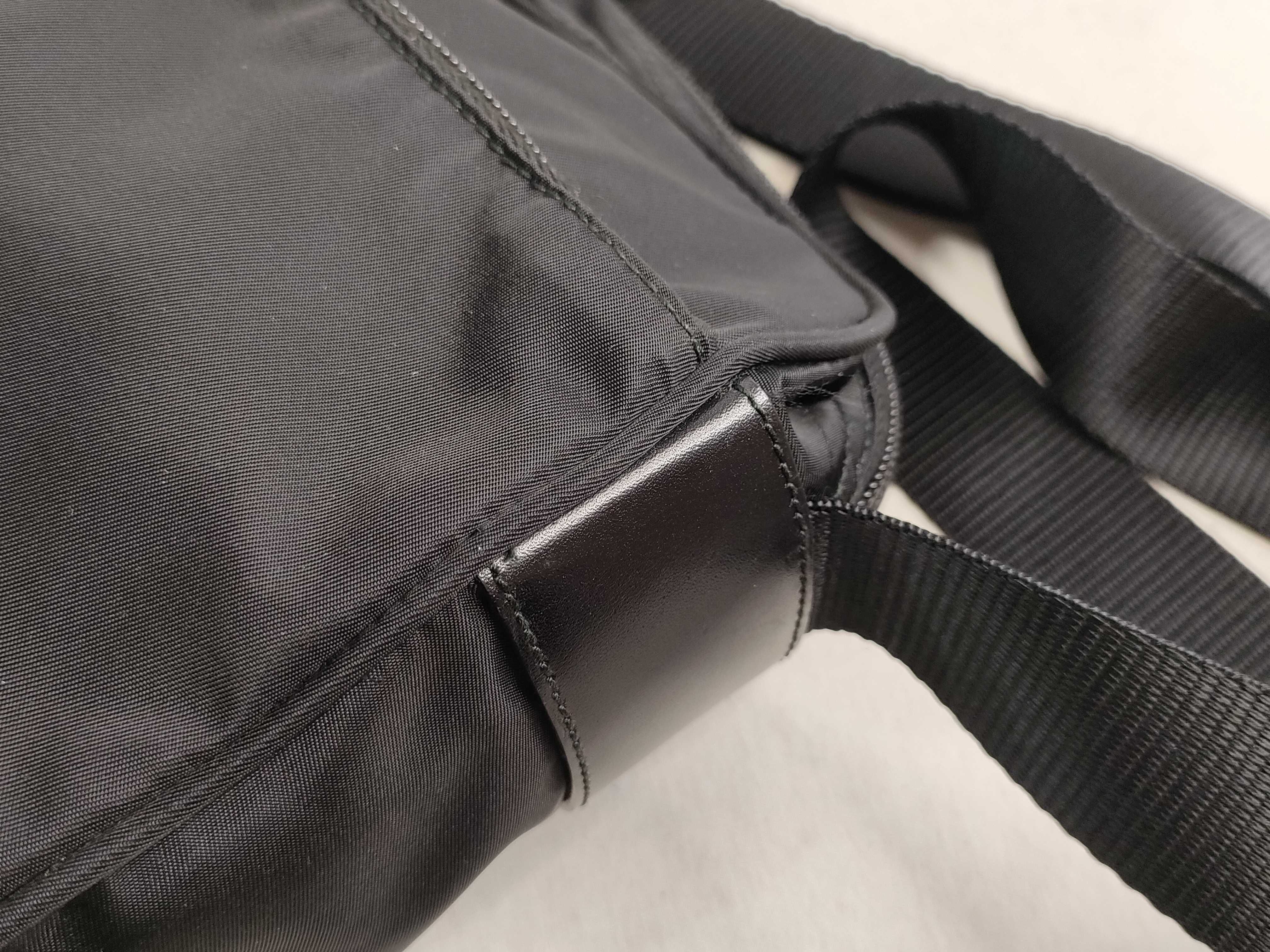 Nylon Camera Bag Shoulder Bag (Current Model) with Triangle Logo — view 5