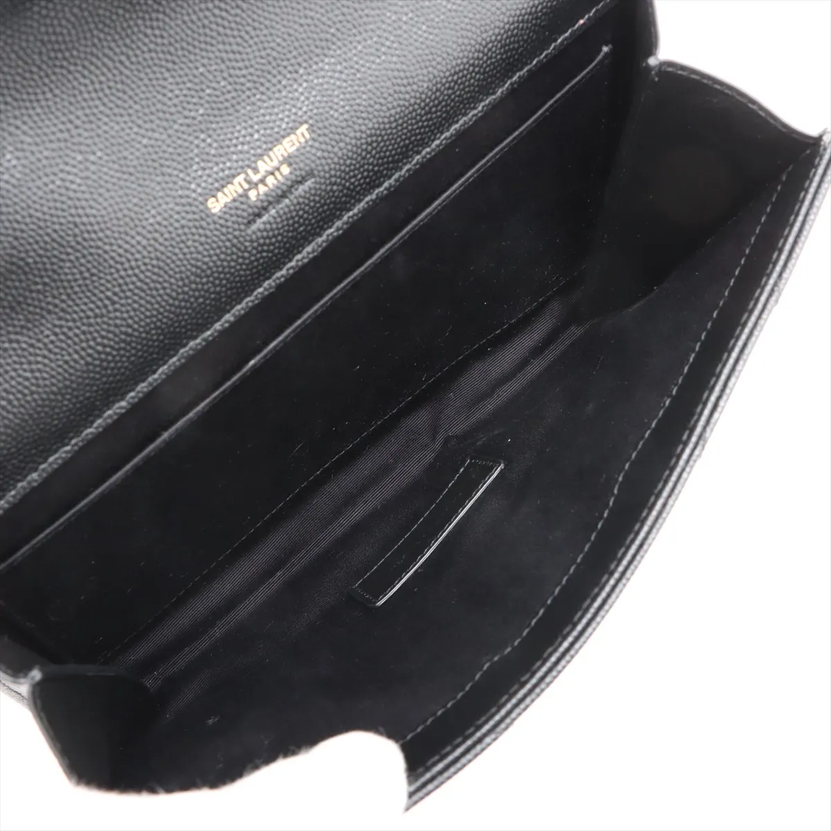 Leather Clutch Bag Black 617662 — view 5