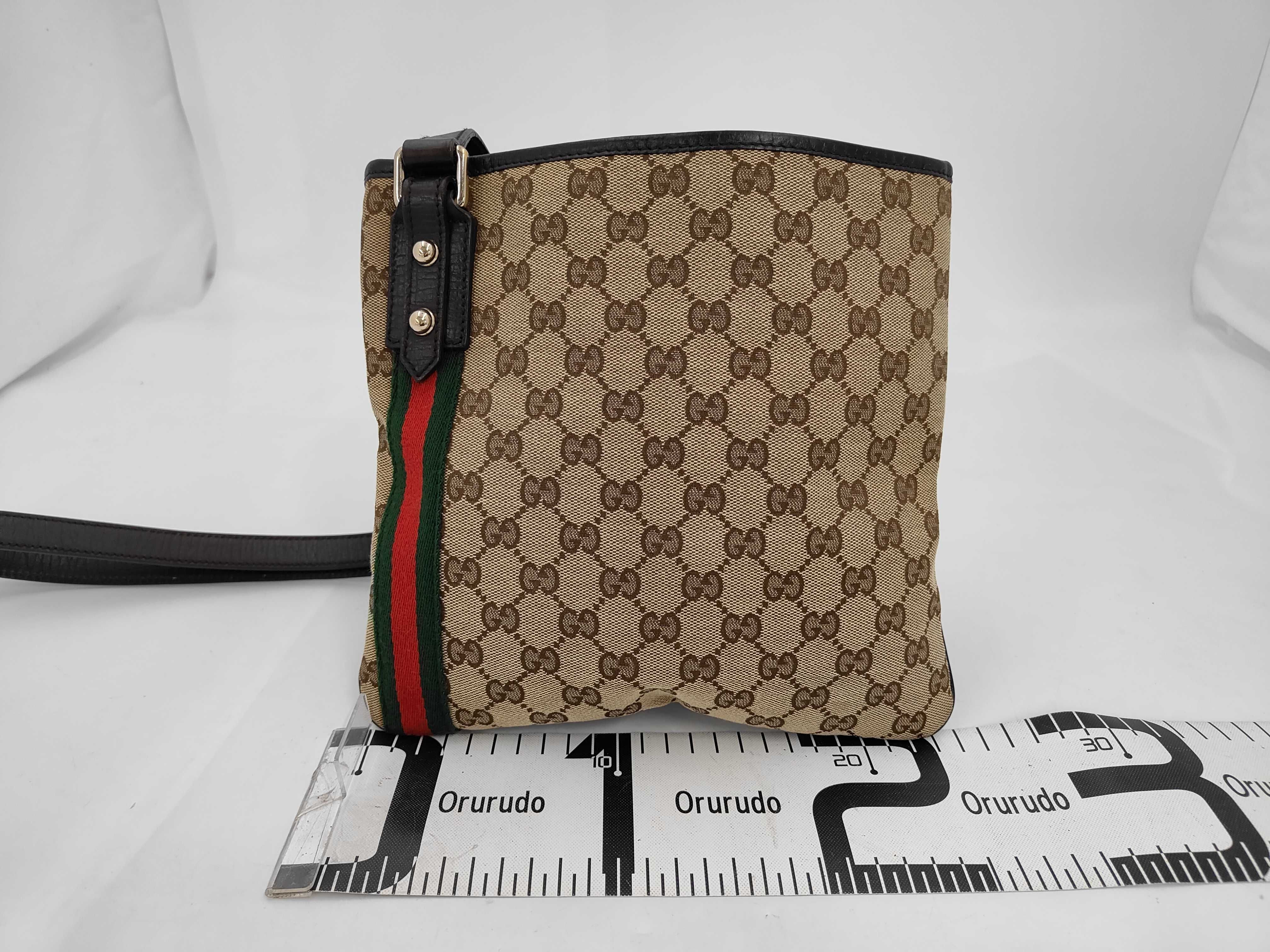 144388 GG Canvas Sherry Line Shoulder Bag — view 2