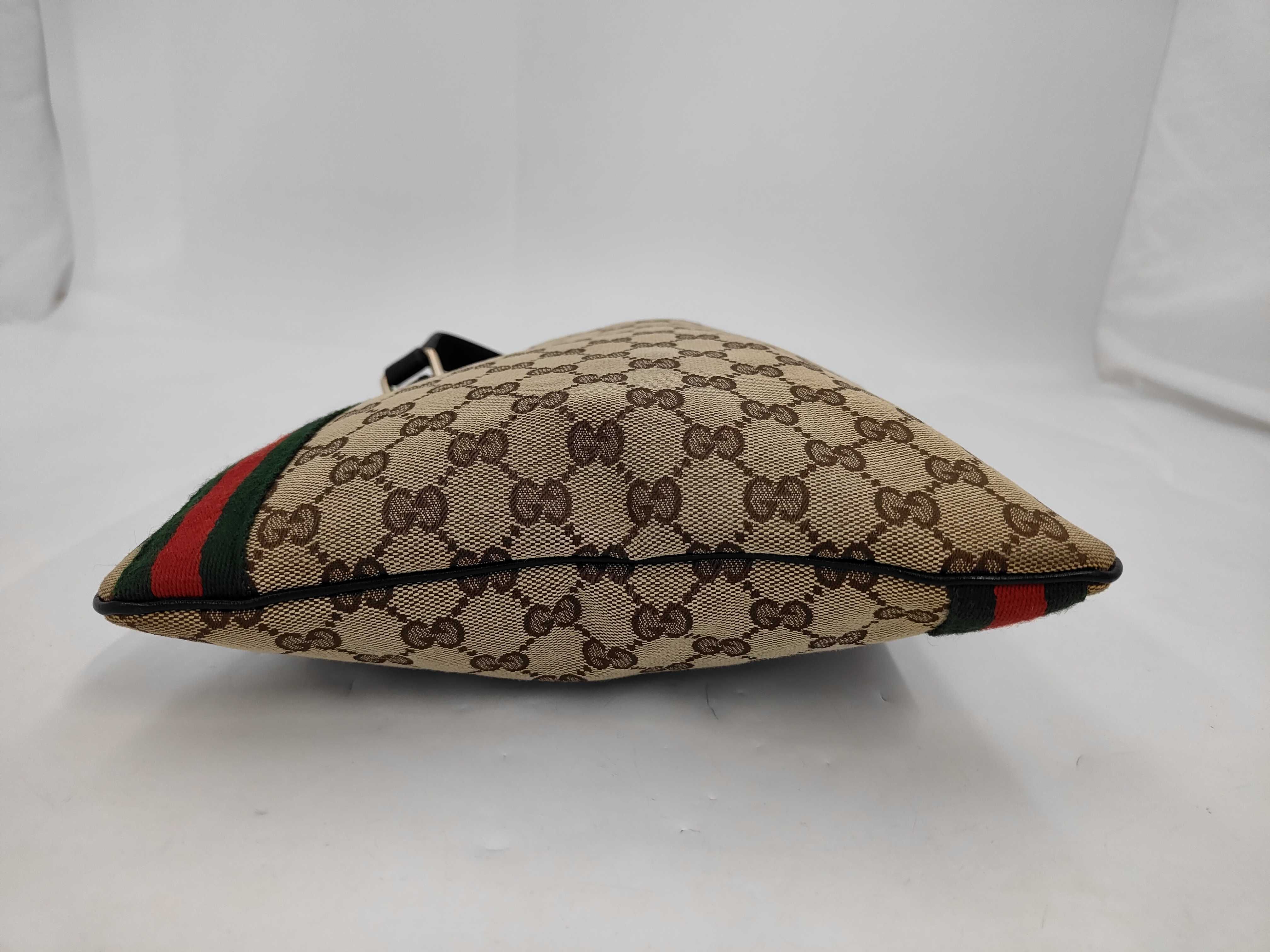 144388 GG Canvas Sherry Line Shoulder Bag — view 4