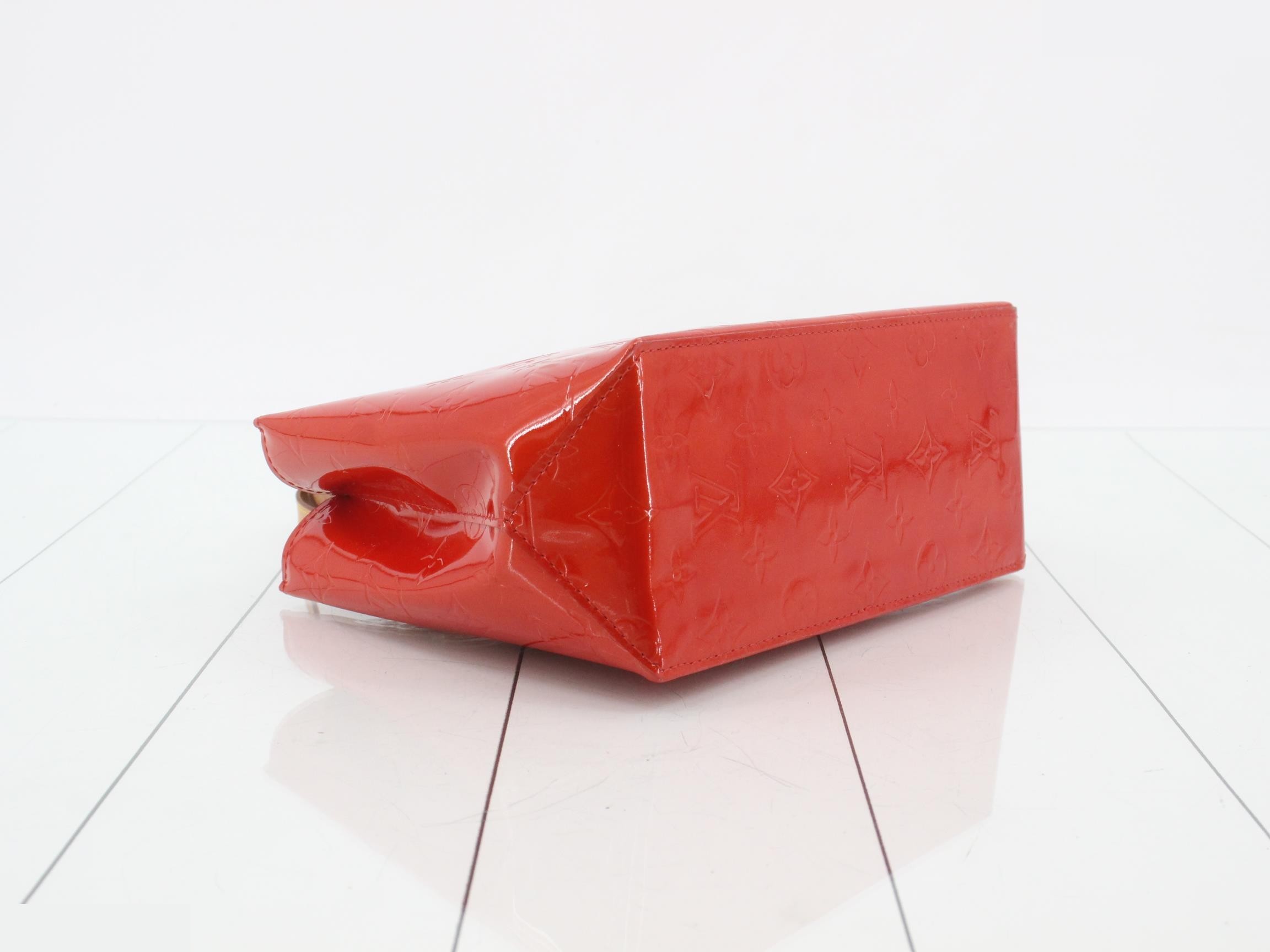 Vernis Lead PM Rouge Handbag — view 5