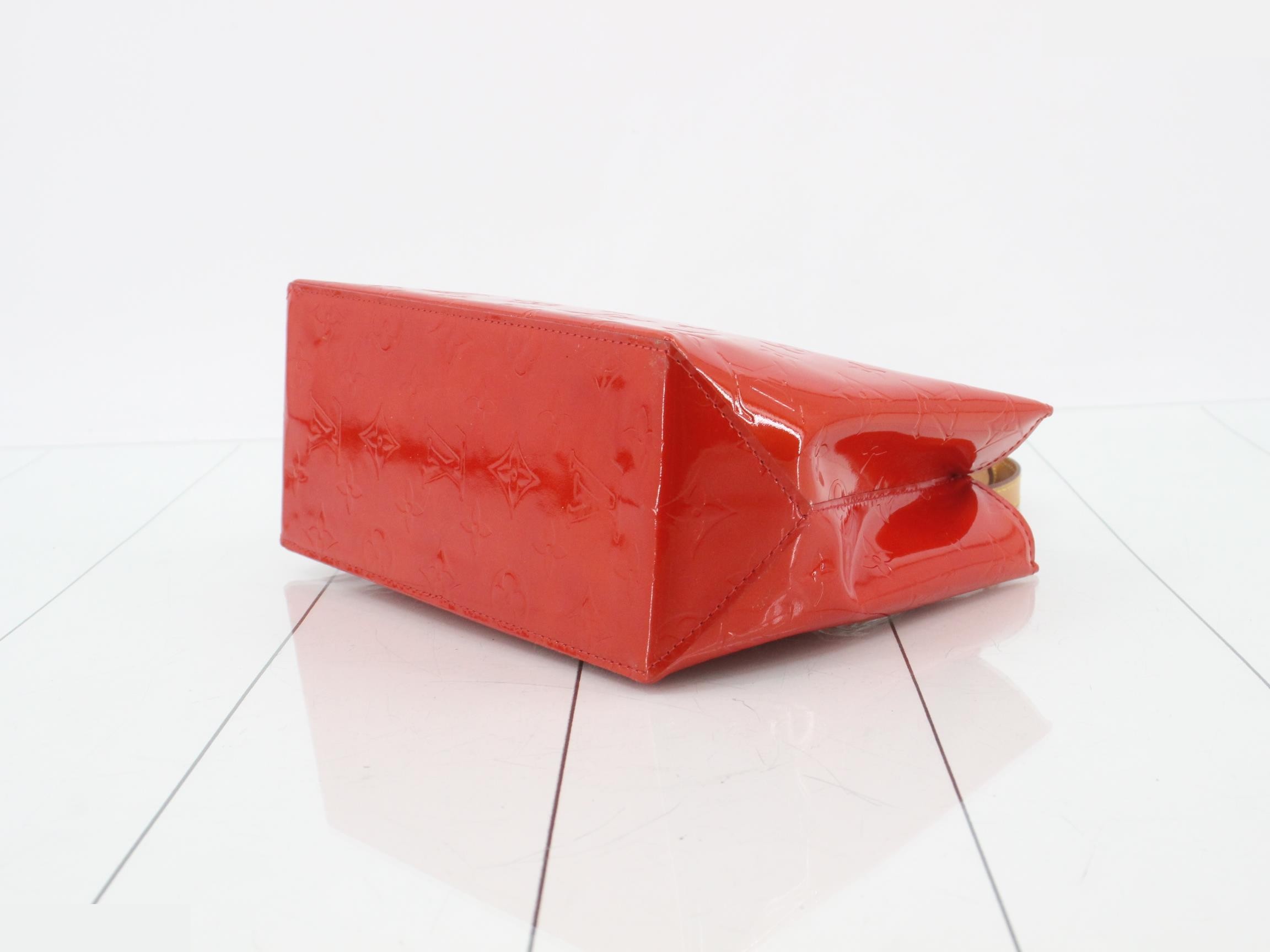 Vernis Lead PM Rouge Handbag — view 6